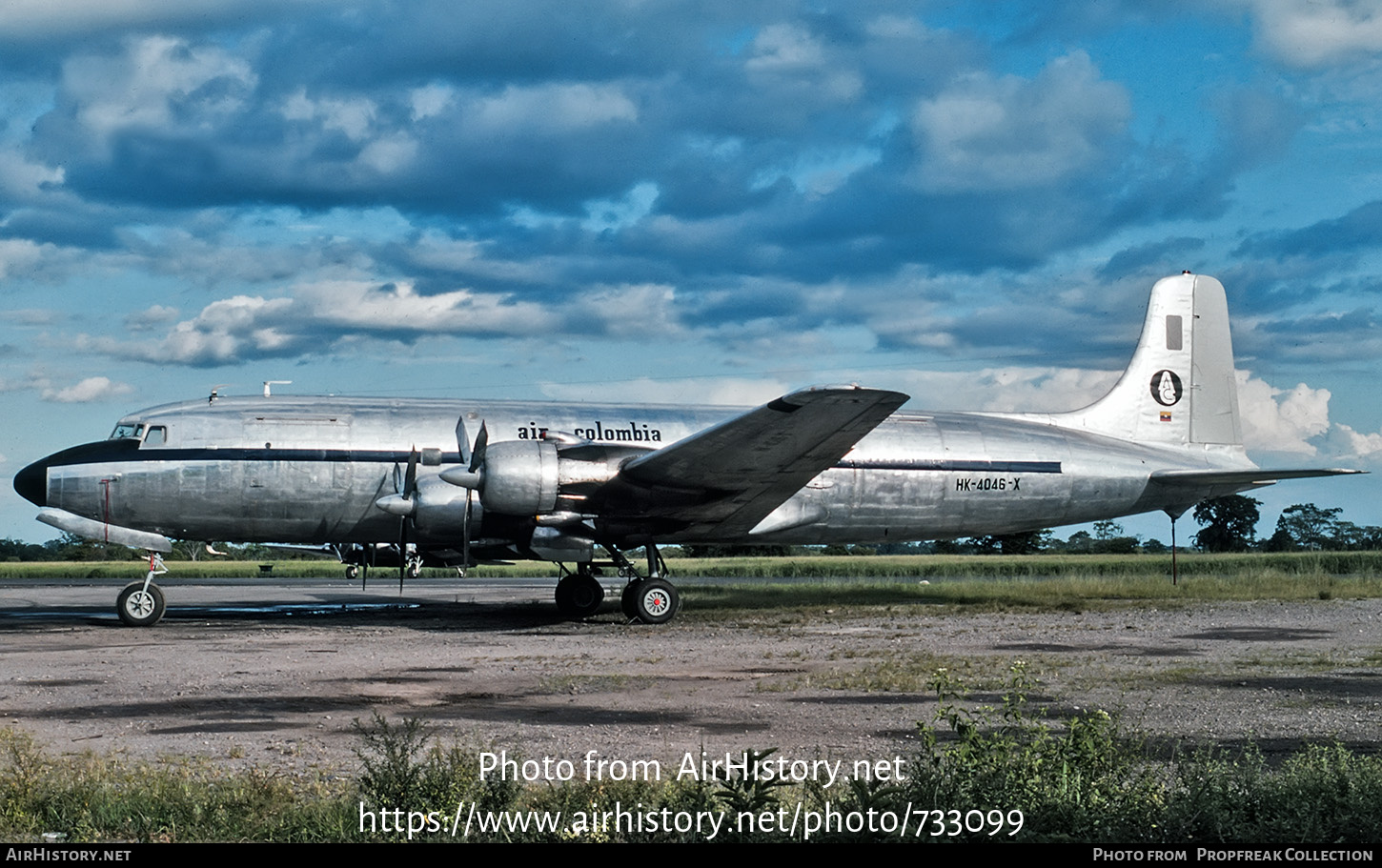 Aircraft Photo of HK-4046-X | Douglas R6D-1 Liftmaster | Air Colombia | AirHistory.net #733099