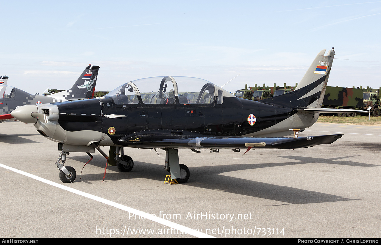 Aircraft Photo of 54012 | Utva Lasta 95 | Serbia - Air Force | AirHistory.net #733114