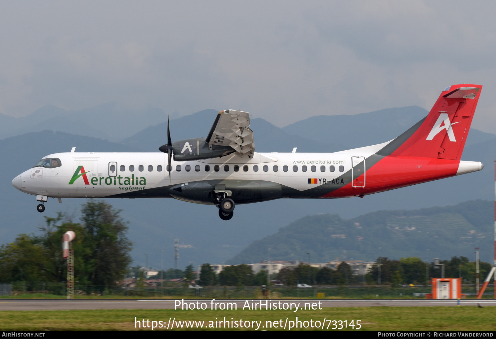 Aircraft Photo of YR-ACA | ATR ATR-72-600 (ATR-72-212A) | Aeroitalia Regional | AirHistory.net #733145