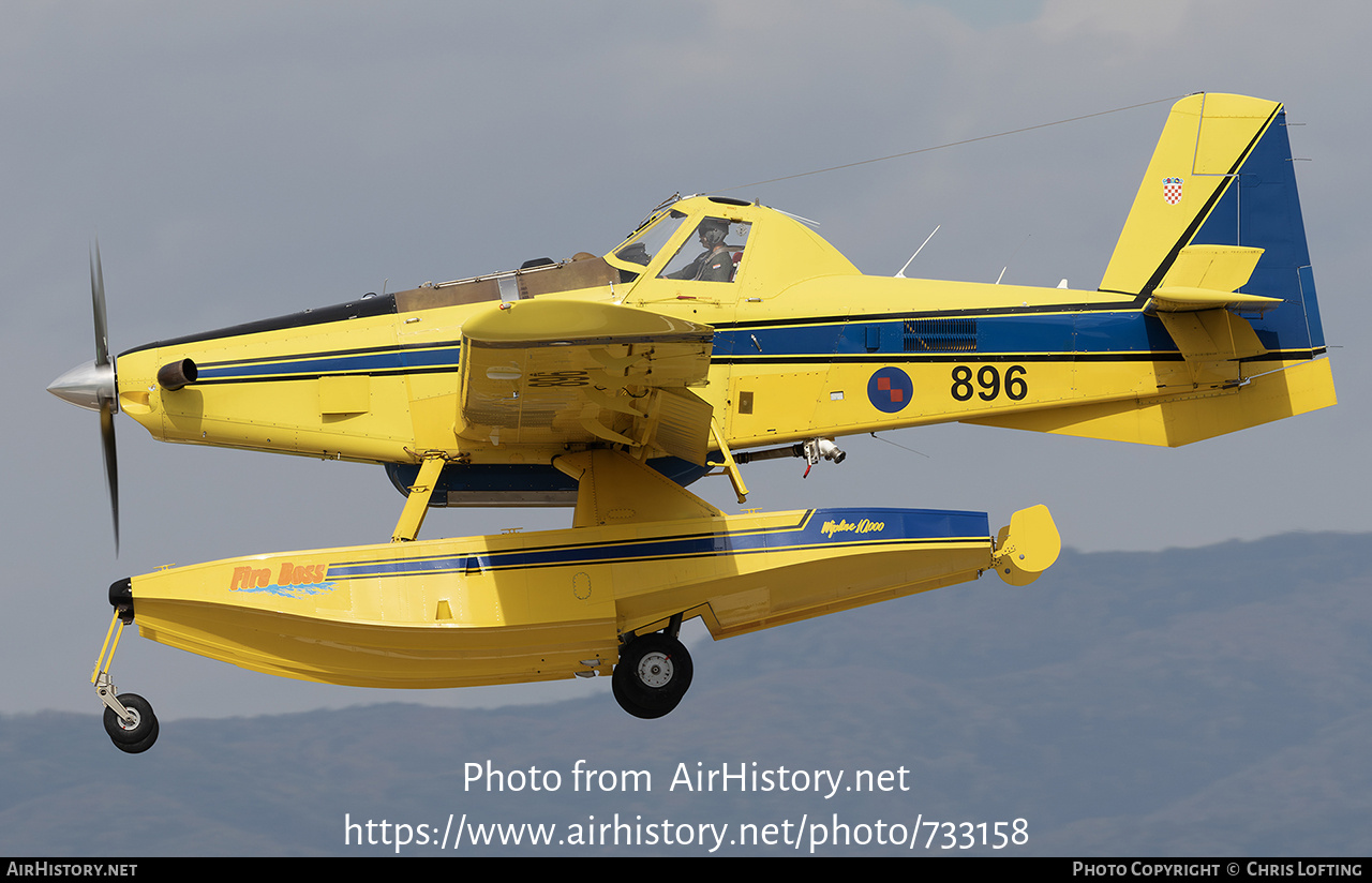 Aircraft Photo of 896 | Air Tractor AT-802F Fire Boss (AT-802A) | Croatia - Air Force | AirHistory.net #733158