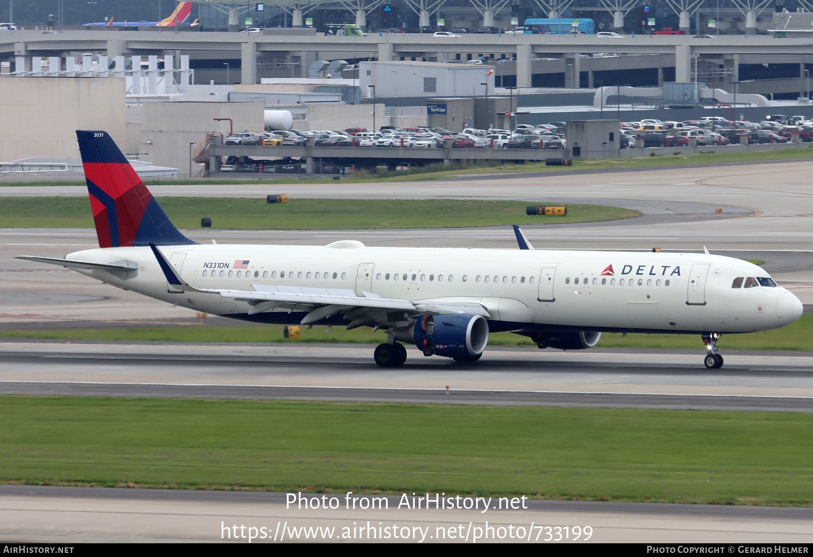 Aircraft Photo of N331DN | Airbus A321-211 | Delta Air Lines | AirHistory.net #733199