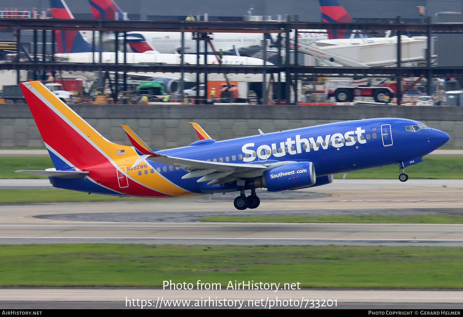 Aircraft Photo of N282WN | Boeing 737-7H4 | Southwest Airlines | AirHistory.net #733201