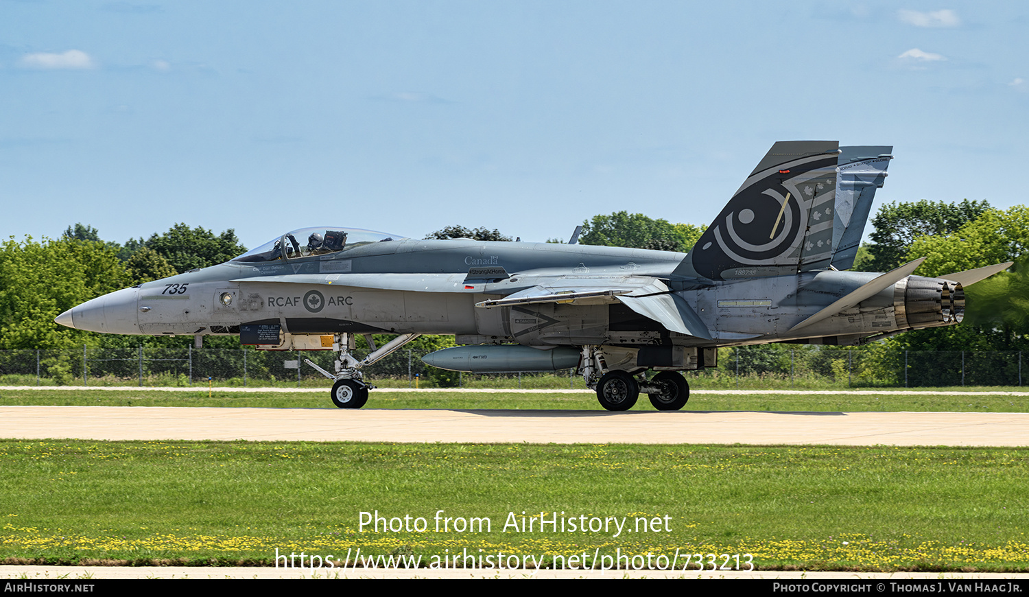 Aircraft Photo of 188735 | McDonnell Douglas CF-188 Hornet | Canada - Air Force | AirHistory.net #733213