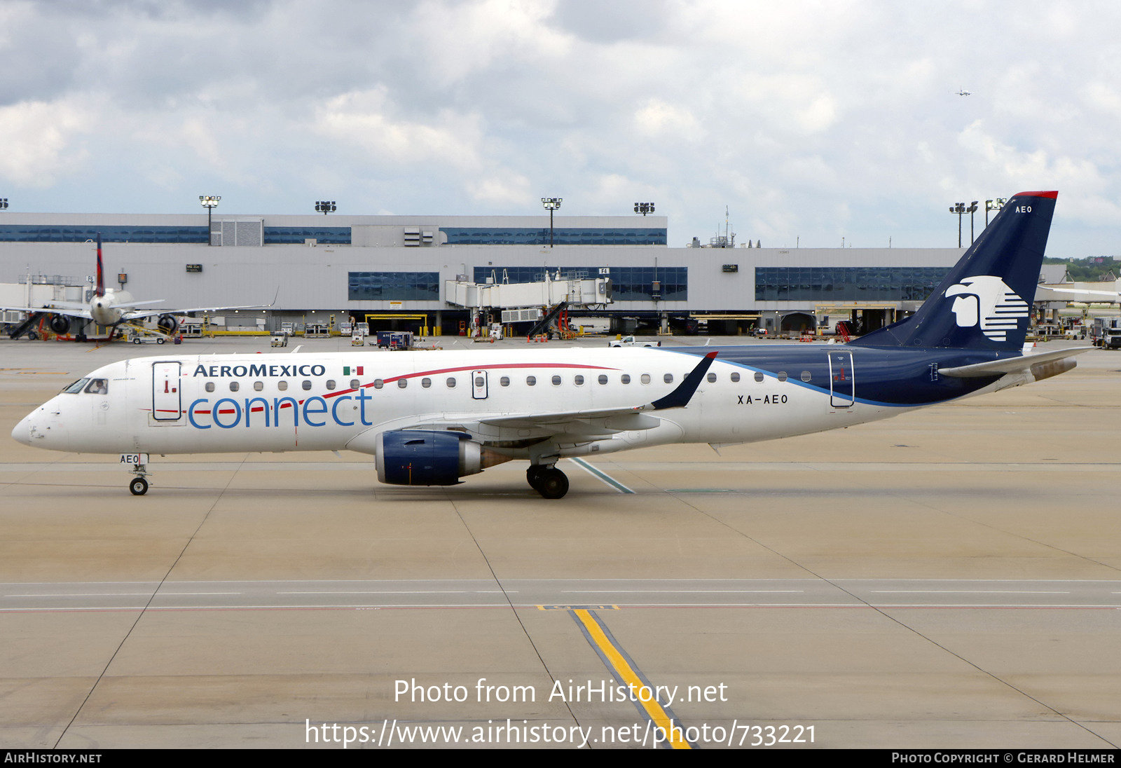 Aircraft Photo of XA-AEO | Embraer 190LR (ERJ-190-100LR) | AeroMéxico Connect | AirHistory.net #733221