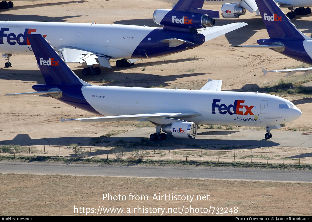 Aircraft Photo of N740FD | Airbus A300B4-622R(F) | FedEx Express - Federal Express | AirHistory.net #733248