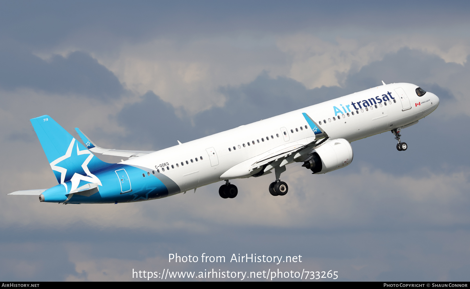 Aircraft Photo of C-GOKG | Airbus A321-271NX | Air Transat | AirHistory.net #733265