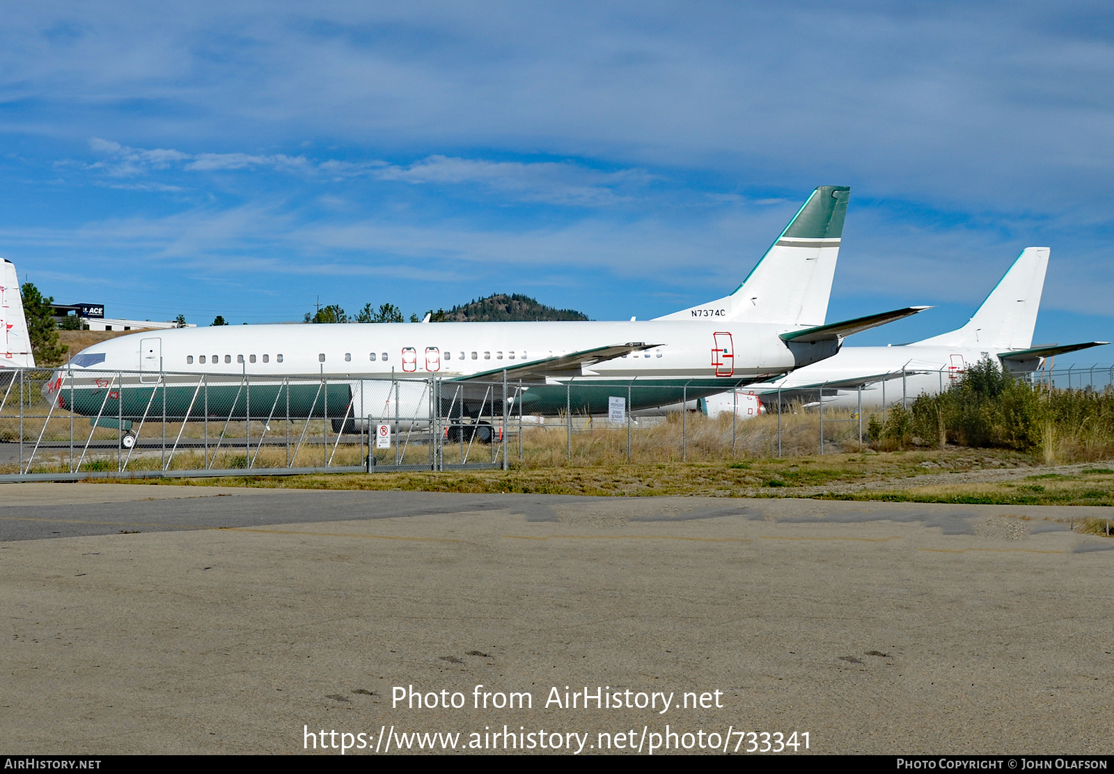 Aircraft Photo of N7374C | Boeing 737-4Q3 | AirHistory.net #733341