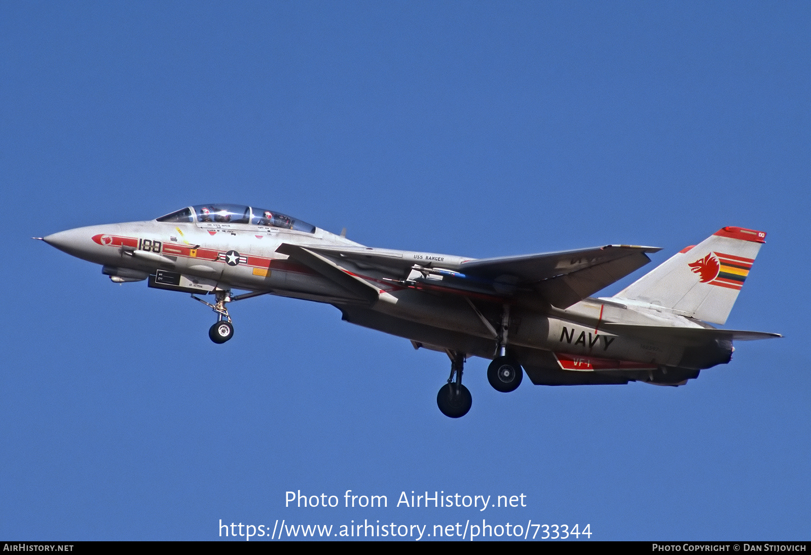 Aircraft Photo of 162597 | Grumman F-14A Tomcat | USA - Navy | AirHistory.net #733344