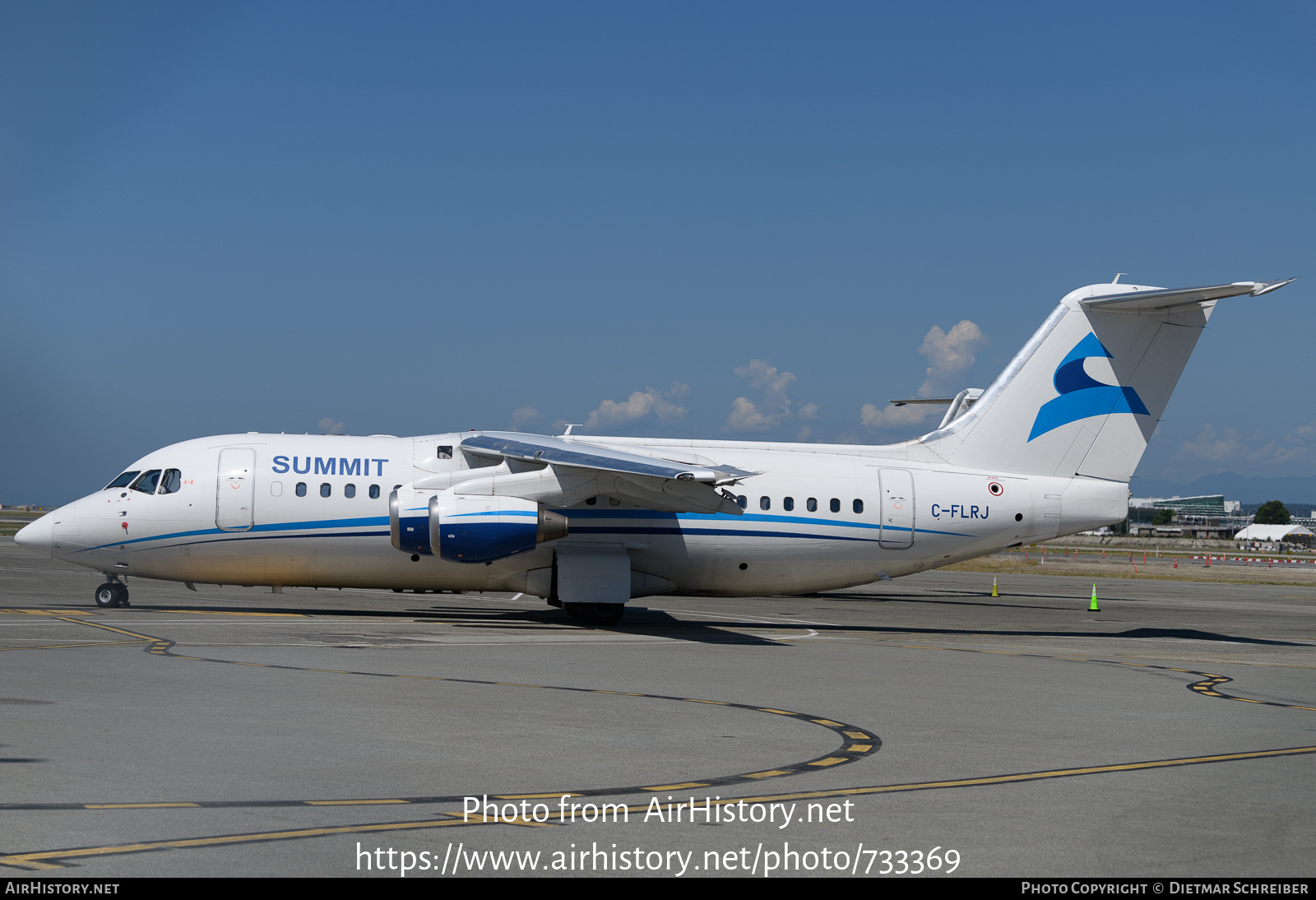 Aircraft Photo of C-FLRJ | British Aerospace Avro 146-RJ85 | Summit Air | AirHistory.net #733369