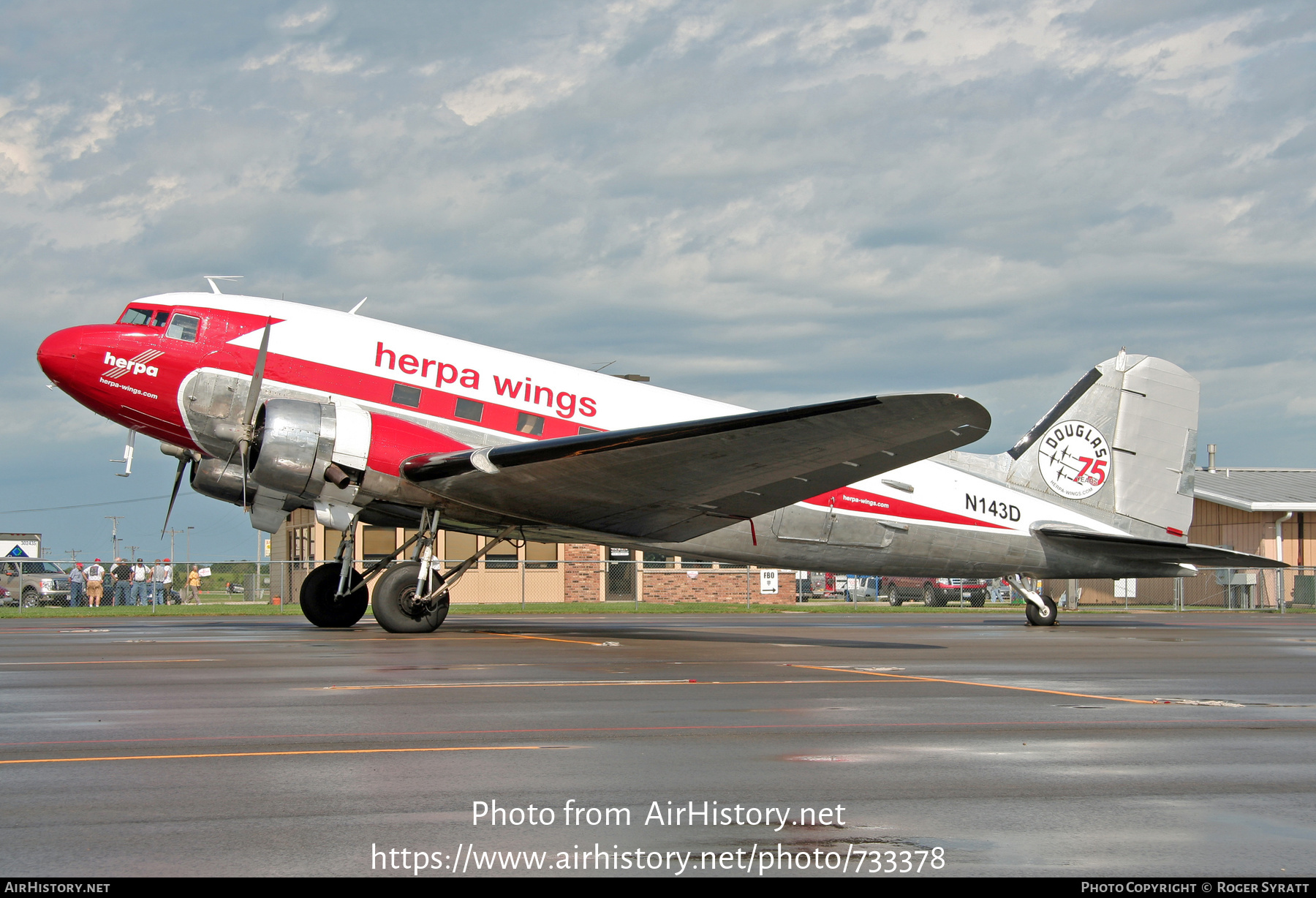 Aircraft Photo of N143D | Douglas DC-3(A) | AirHistory.net #733378