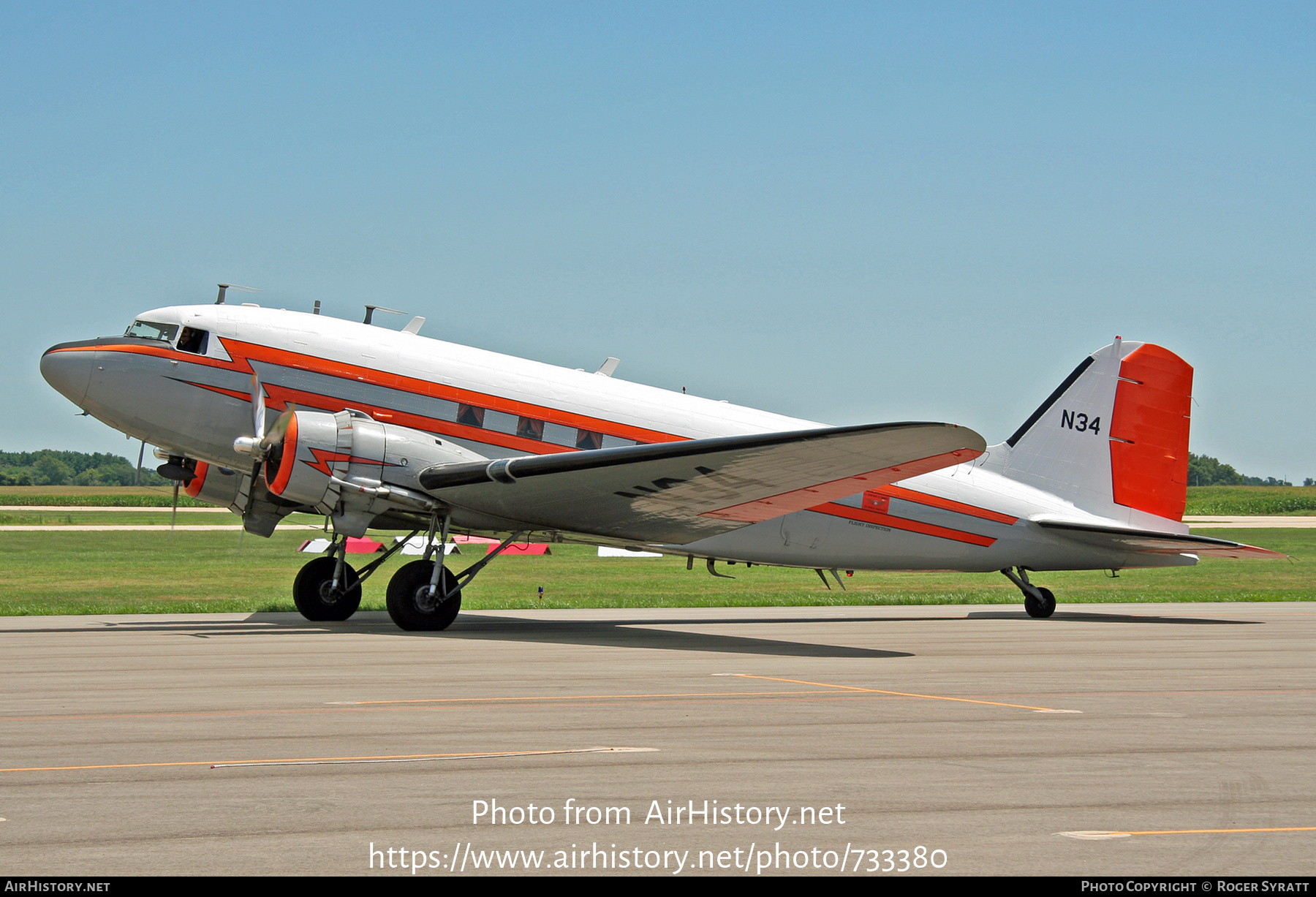 Aircraft Photo of N34 | Douglas TC-47K Skytrain | FAA - Federal Aviation Administration | AirHistory.net #733380