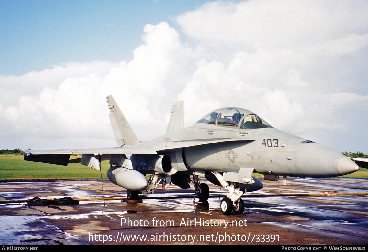 Aircraft Photo of 163994 | McDonnell Douglas F/A-18D Hornet | USA - Navy | AirHistory.net #733391