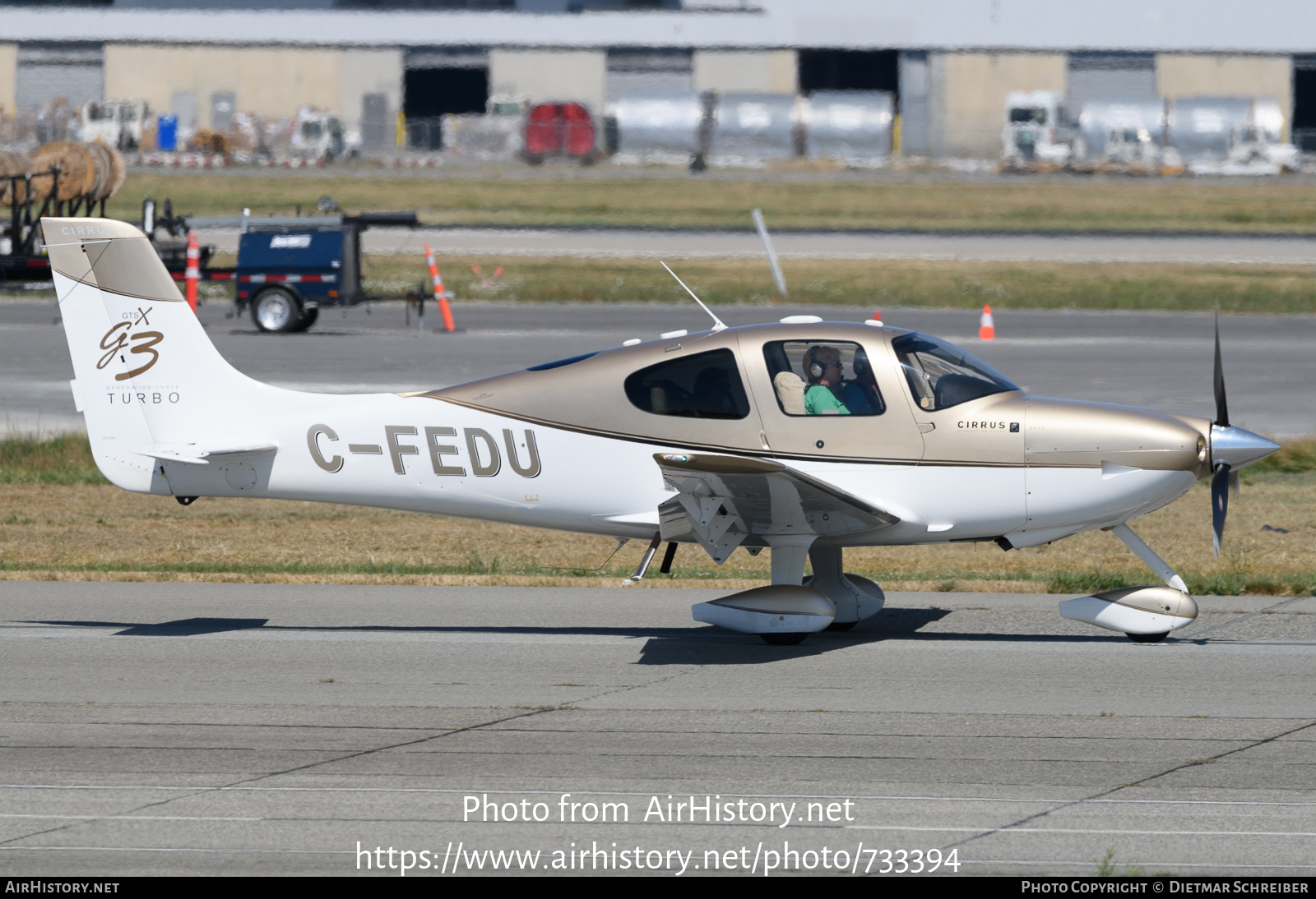 Aircraft Photo of C-FEDU | Cirrus SR-22 G3-GTSX Turbo | AirHistory.net #733394