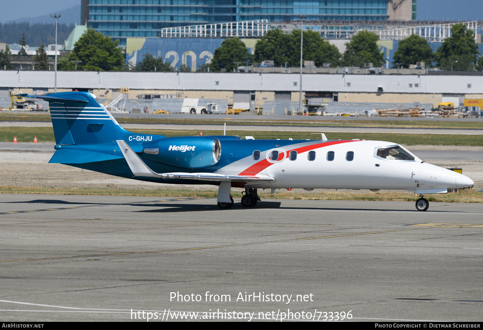 Aircraft Photo of C-GHJU | Learjet 31A | HeliJet | AirHistory.net #733396