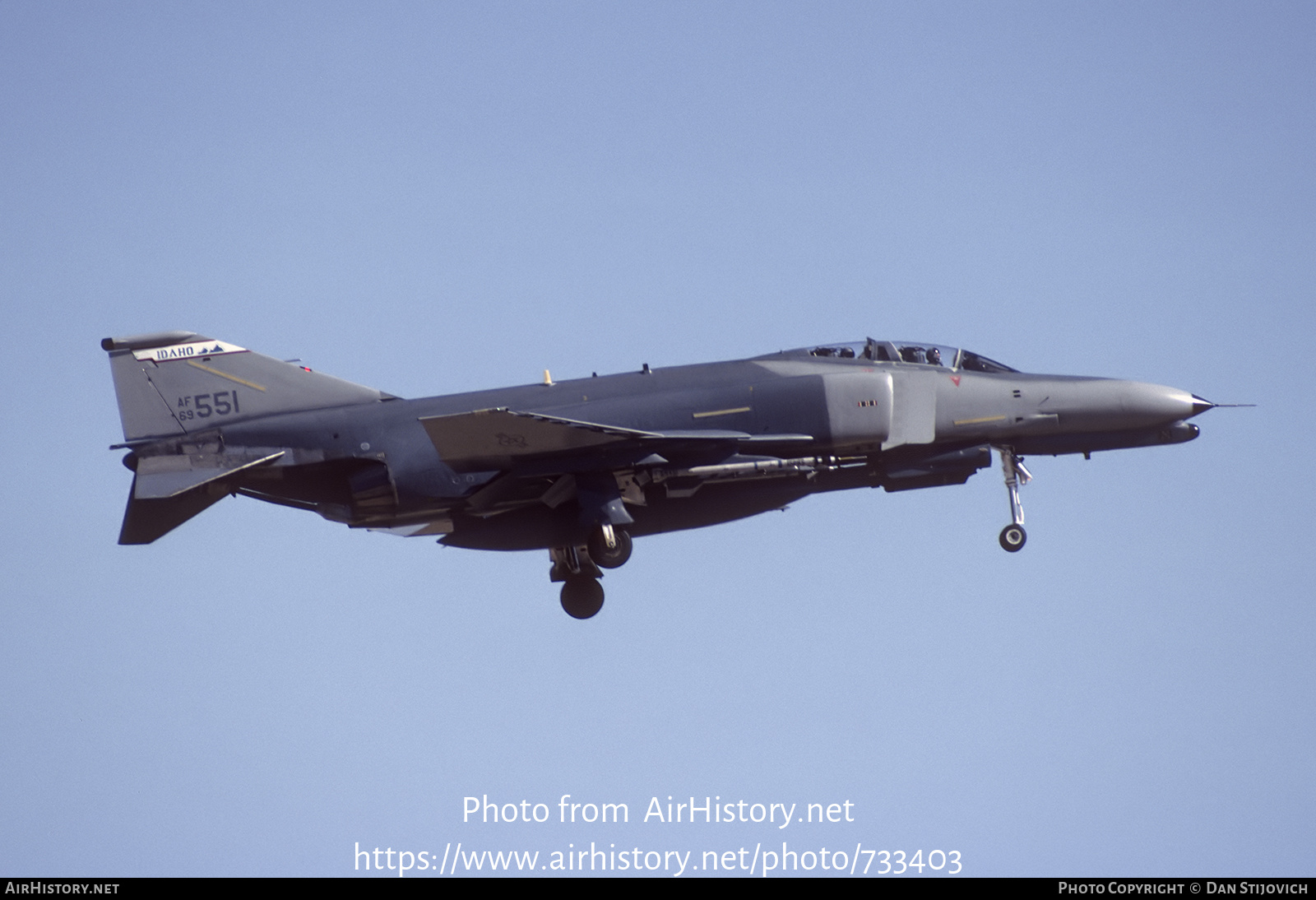 Aircraft Photo of 69-7551 / AF69-551 | McDonnell Douglas F-4G Phantom II | USA - Air Force | AirHistory.net #733403