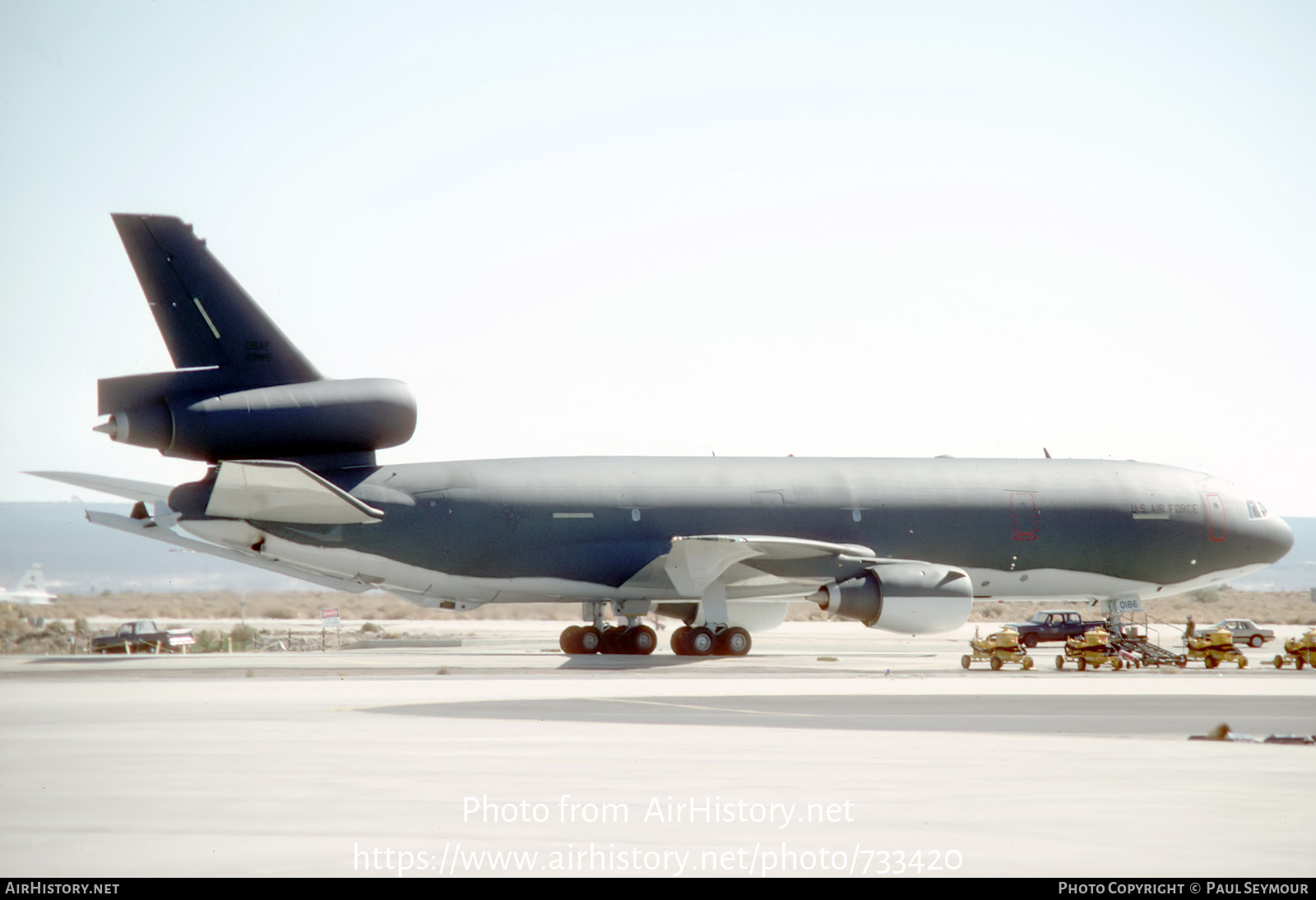 Aircraft Photo of 84-0186 / 40186 | McDonnell Douglas KC-10A Extender (DC-10-30CF) | USA - Air Force | AirHistory.net #733420