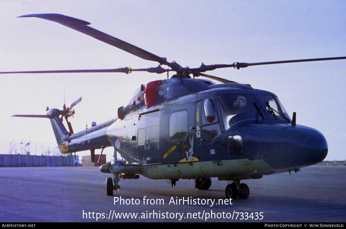 Aircraft Photo of 266 | Westland SH-14B Lynx Mk27 (WG-13) | Netherlands - Navy | AirHistory.net #733435