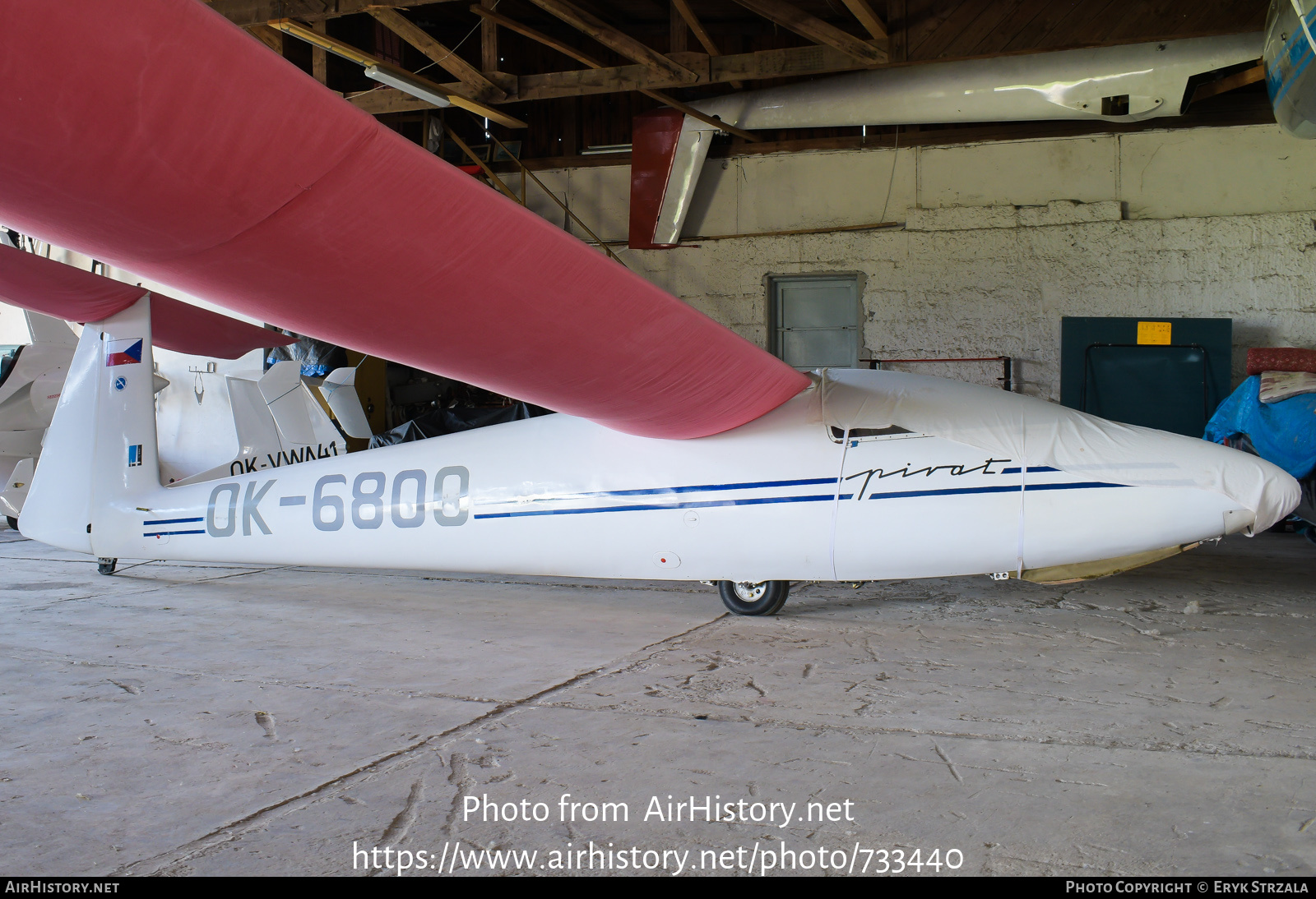 Aircraft Photo of OK-6800 | PZL-Bielsko SZD-30C Pirat | AirHistory.net #733440