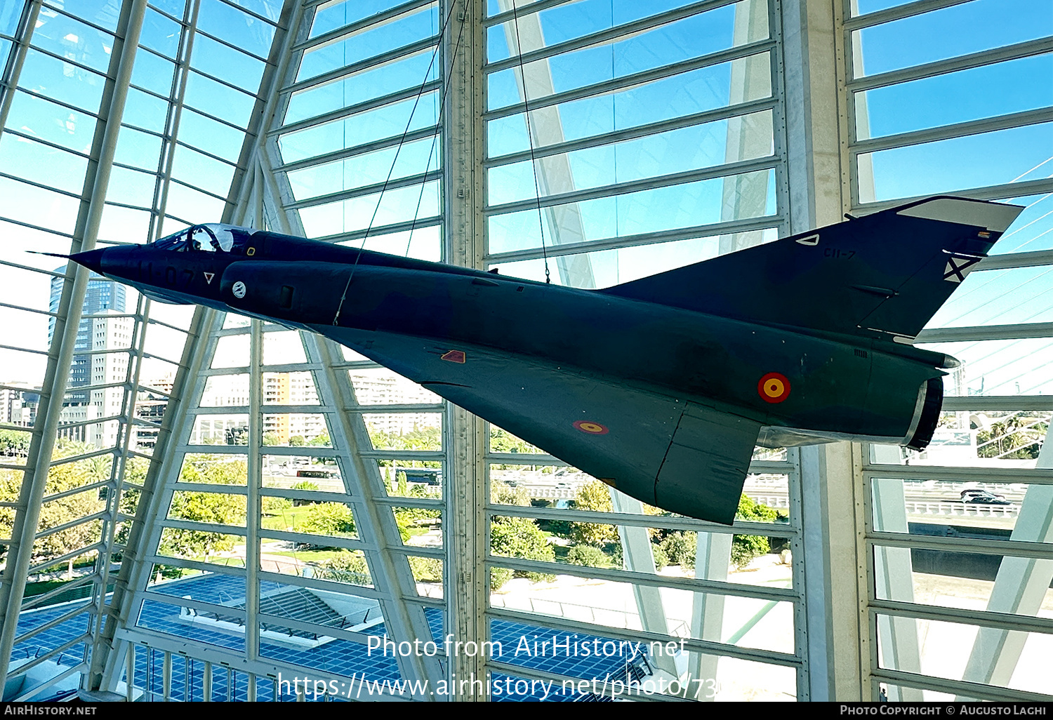 Aircraft Photo of C.11-7 | Dassault Mirage IIIEE | Spain - Air Force | AirHistory.net #733470