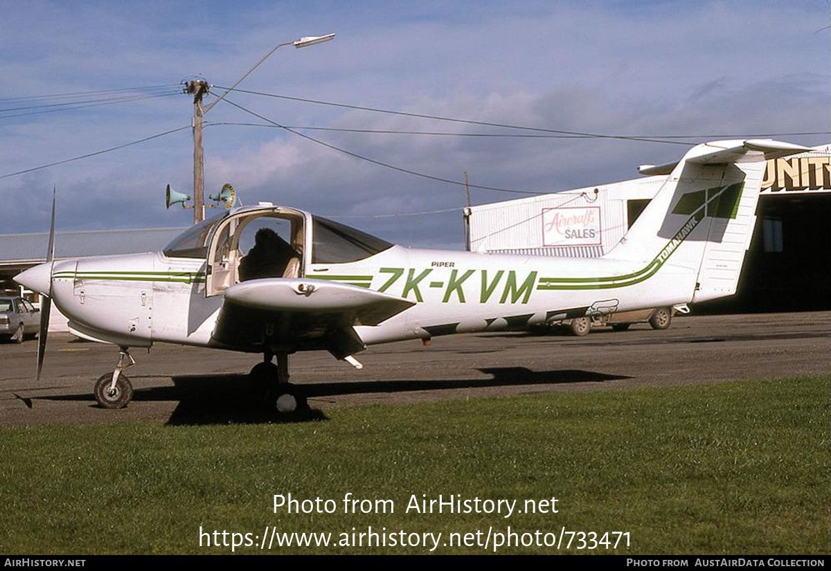 Aircraft Photo of ZK-KVM | Piper PA-38-112 Tomahawk | AirHistory.net #733471