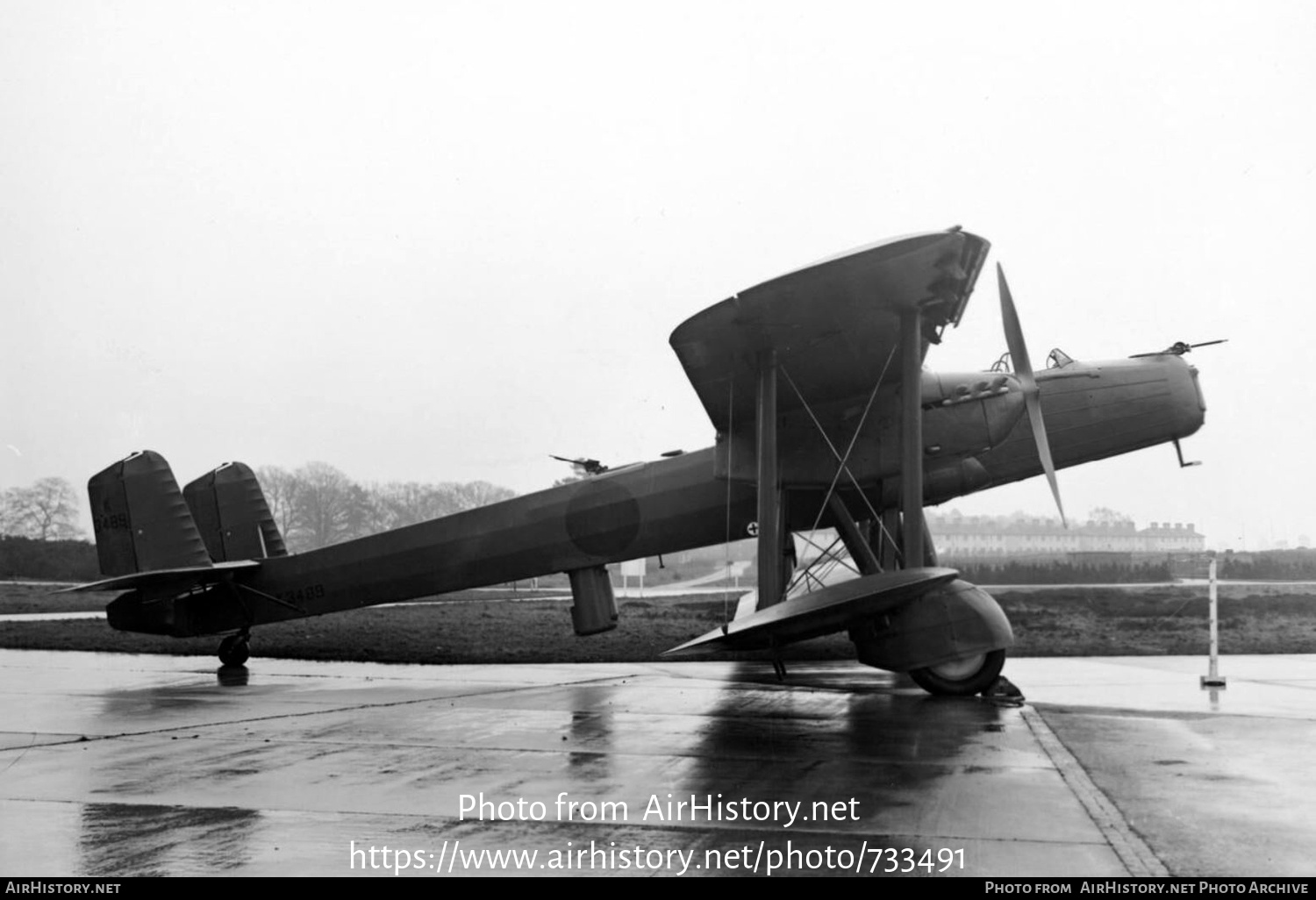 Aircraft Photo of K3489 | Handley Page HP-50 Heyford I | UK - Air Force | AirHistory.net #733491