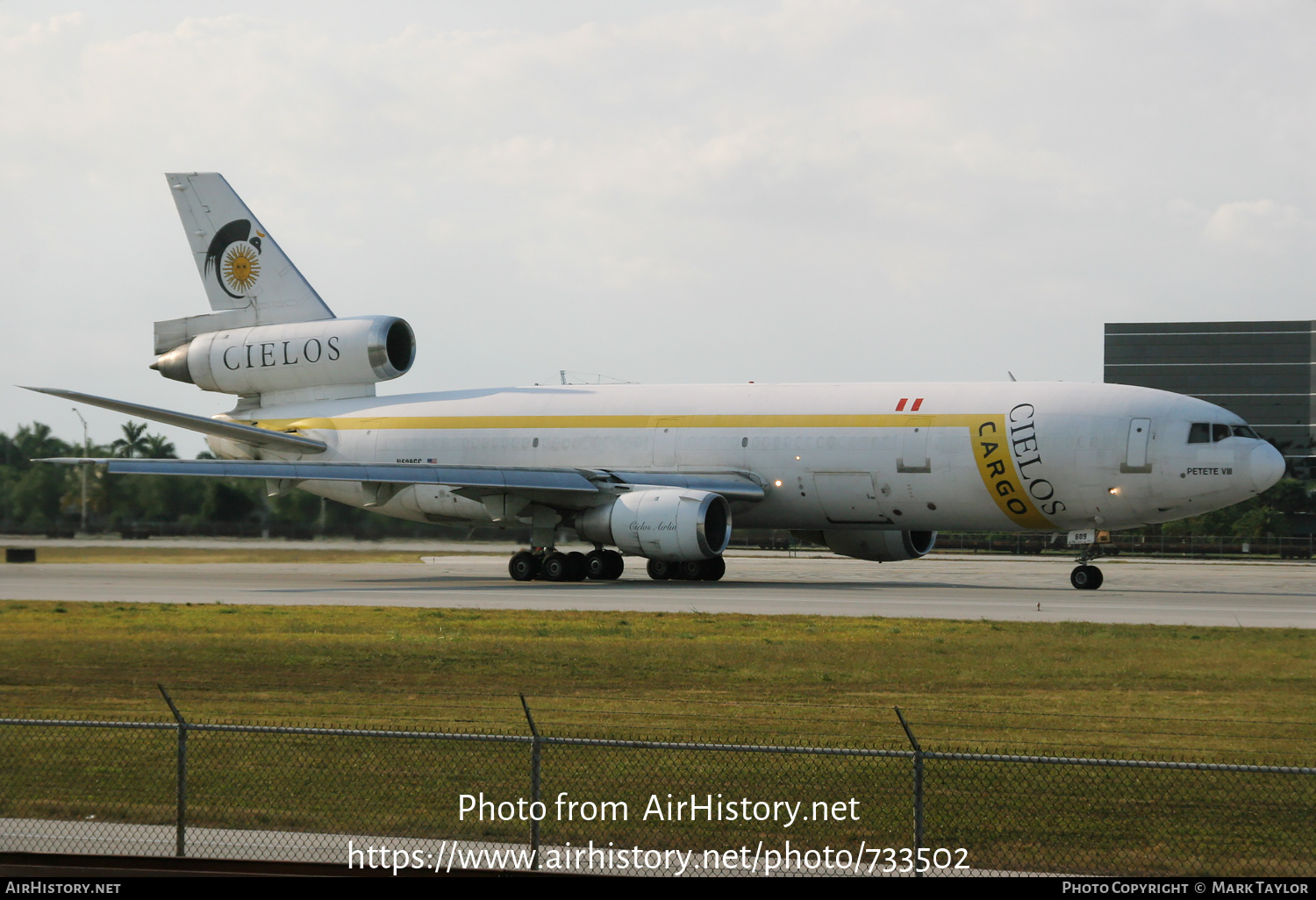 Aircraft Photo of N609GC | McDonnell Douglas DC-10-30(F) | Cielos del Peru Cargo | AirHistory.net #733502