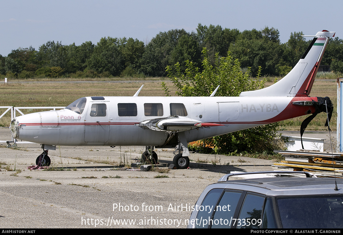 Aircraft Photo of HA-YBA | Piper Aerostar 601P | Pannon Air Service | AirHistory.net #733509