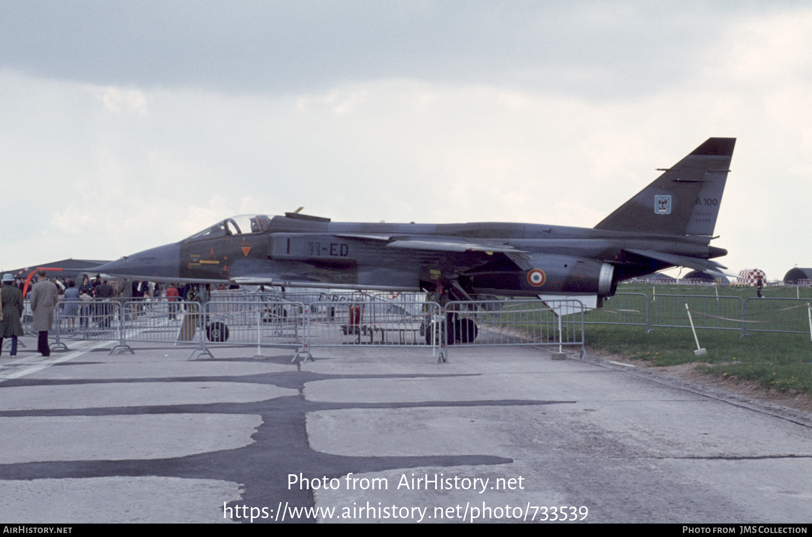 Aircraft Photo of A100 | Sepecat Jaguar A | France - Air Force | AirHistory.net #733539