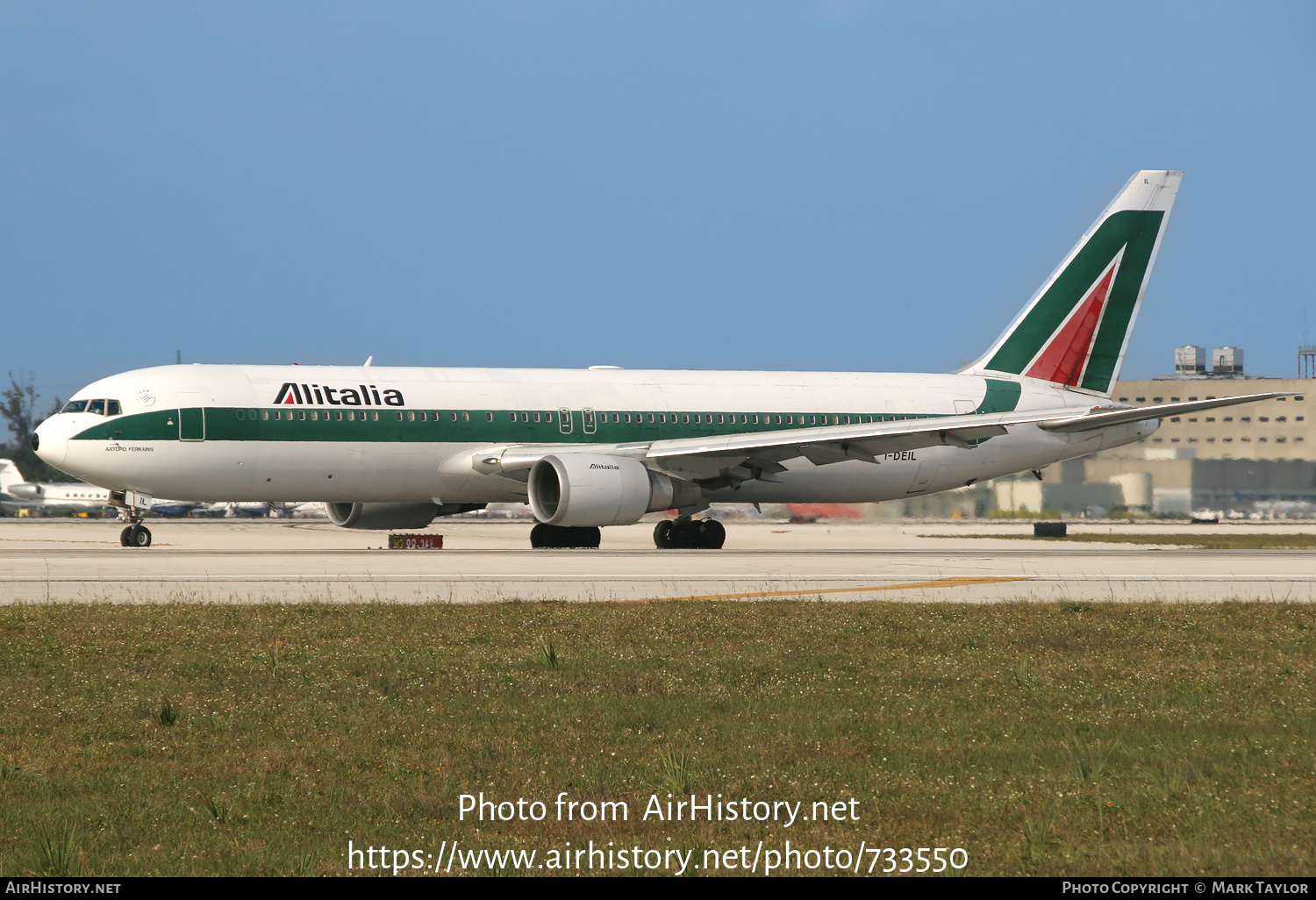 Aircraft Photo of I-DEIL | Boeing 767-33A/ER | Alitalia | AirHistory.net #733550