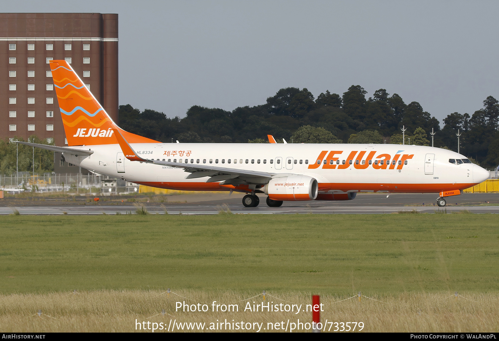 Aircraft Photo of HL8334 | Boeing 737-8JP | Jeju Air | AirHistory.net #733579