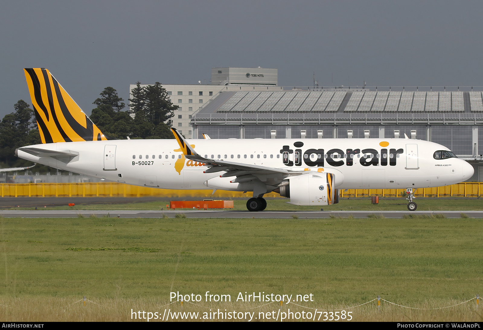 Aircraft Photo of B-50027 | Airbus A320-271N | Tigerair Taiwan | AirHistory.net #733585