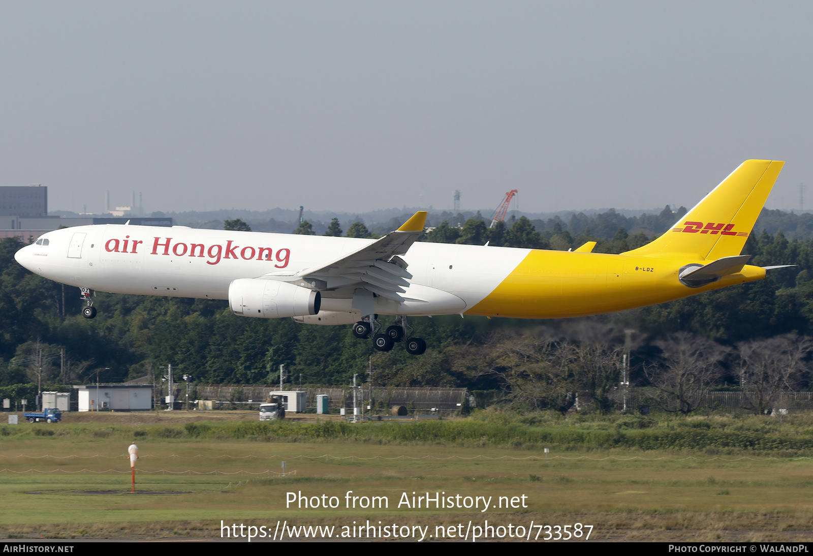 Aircraft Photo of B-LDZ | Airbus A330-343/P2F | Air Hong Kong | AirHistory.net #733587