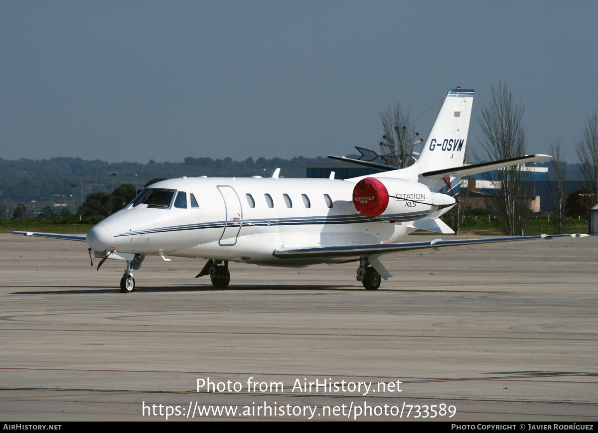 Aircraft Photo of G-OSVM | Cessna 560XL Citation XLS | AirHistory.net #733589