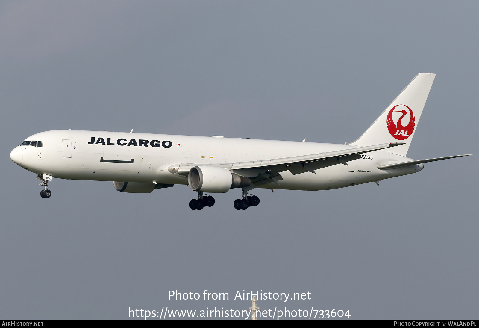 Aircraft Photo of JA653J | Boeing 767-346/ER(BCF) | Japan Airlines - JAL Cargo | AirHistory.net #733604