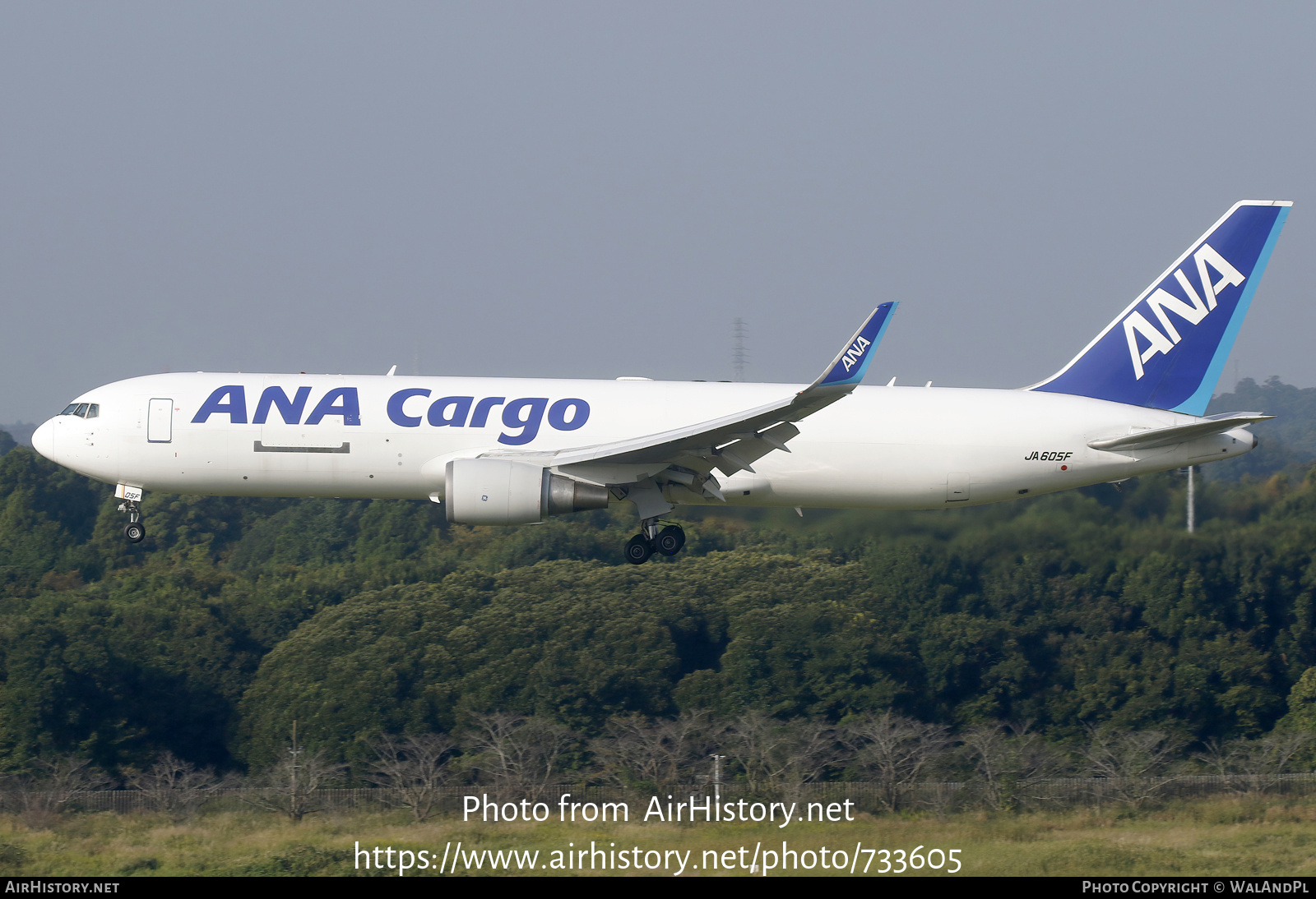 Aircraft Photo of JA605F | Boeing 767-316F/ER | All Nippon Airways - ANA Cargo | AirHistory.net #733605