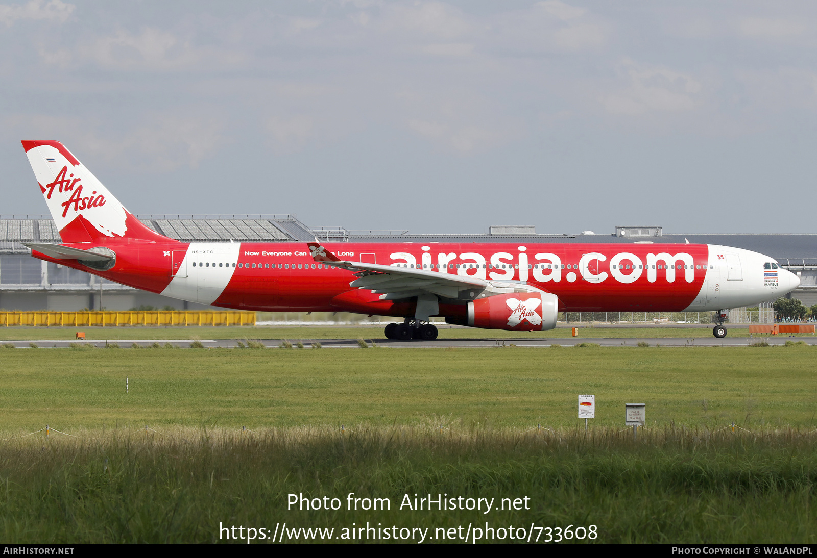 Aircraft Photo of HS-XTC | Airbus A330-343E | AirAsia X | AirHistory.net #733608