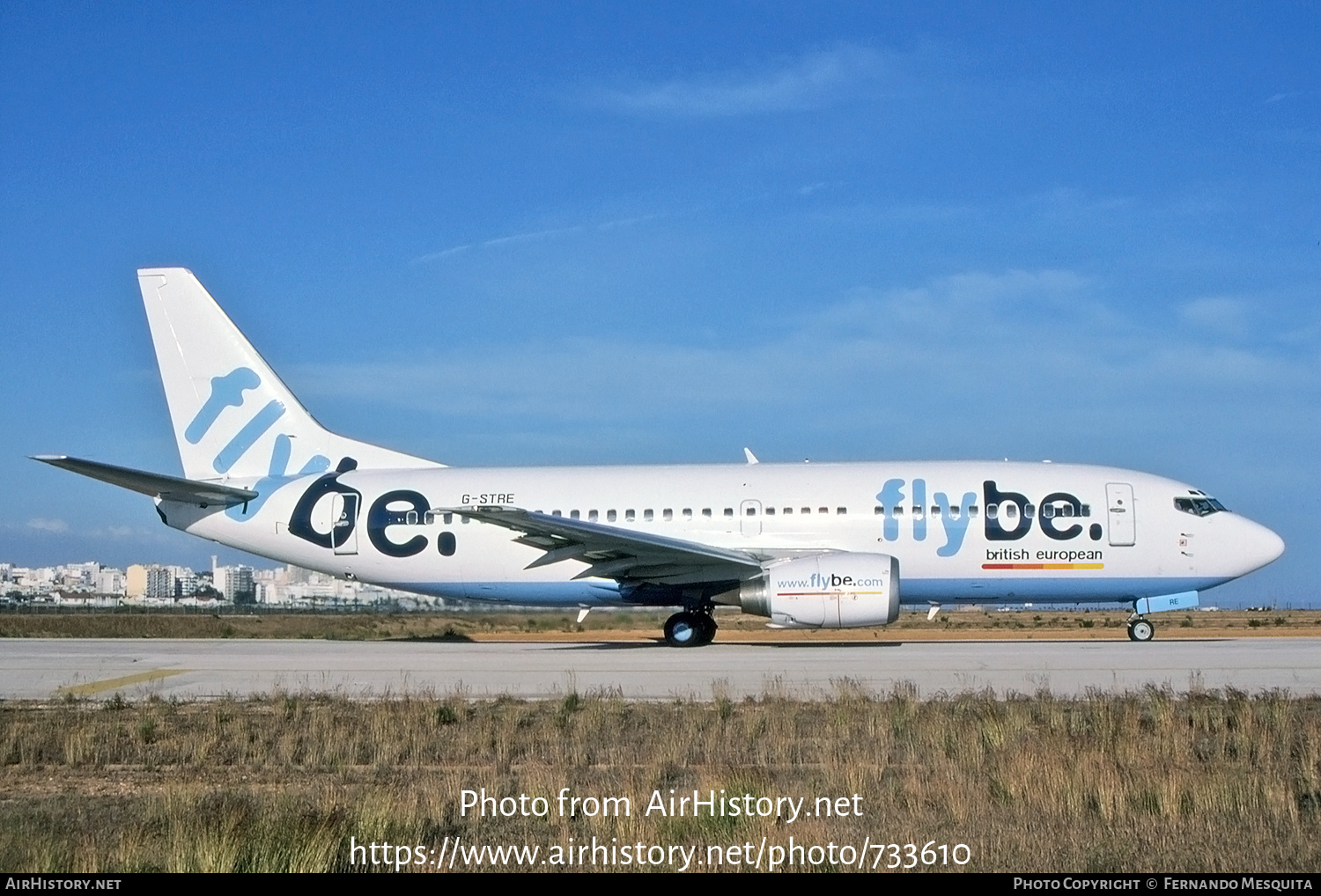 Aircraft Photo of G-STRE | Boeing 737-36N | Flybe - British European | AirHistory.net #733610