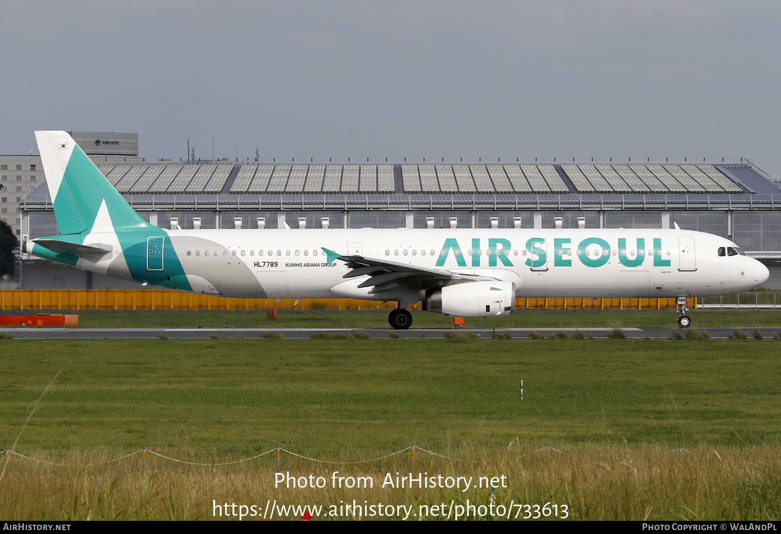 Aircraft Photo of HL7789 | Airbus A321-231 | Air Seoul | AirHistory.net #733613