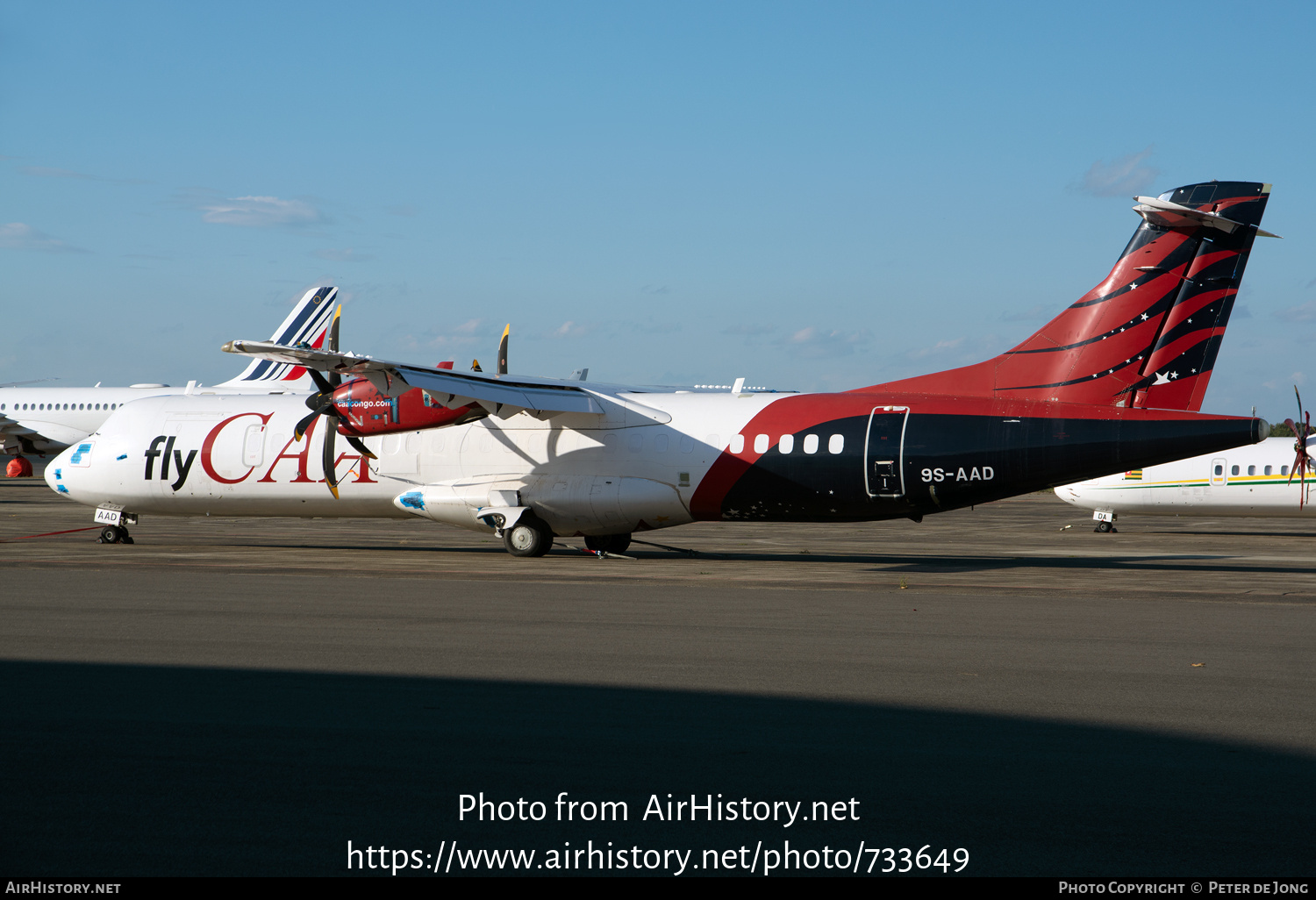 Aircraft Photo of 9S-AAD | ATR ATR-72-212 | CAA - Compagnie Africaine d'Aviation | AirHistory.net #733649