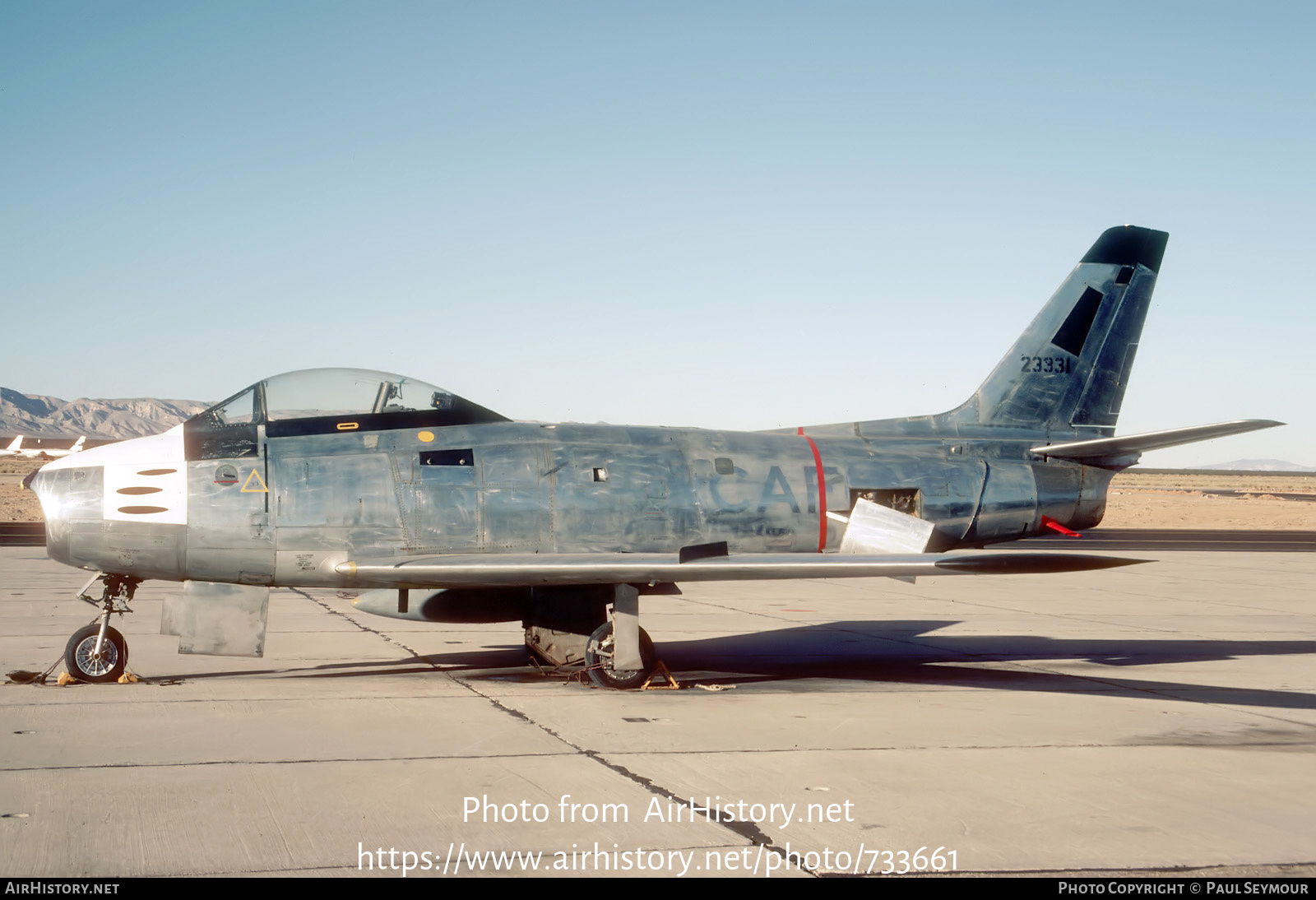 Aircraft Photo of 23331 | Canadair QF-86E Sabre | Canada - Air Force | AirHistory.net #733661