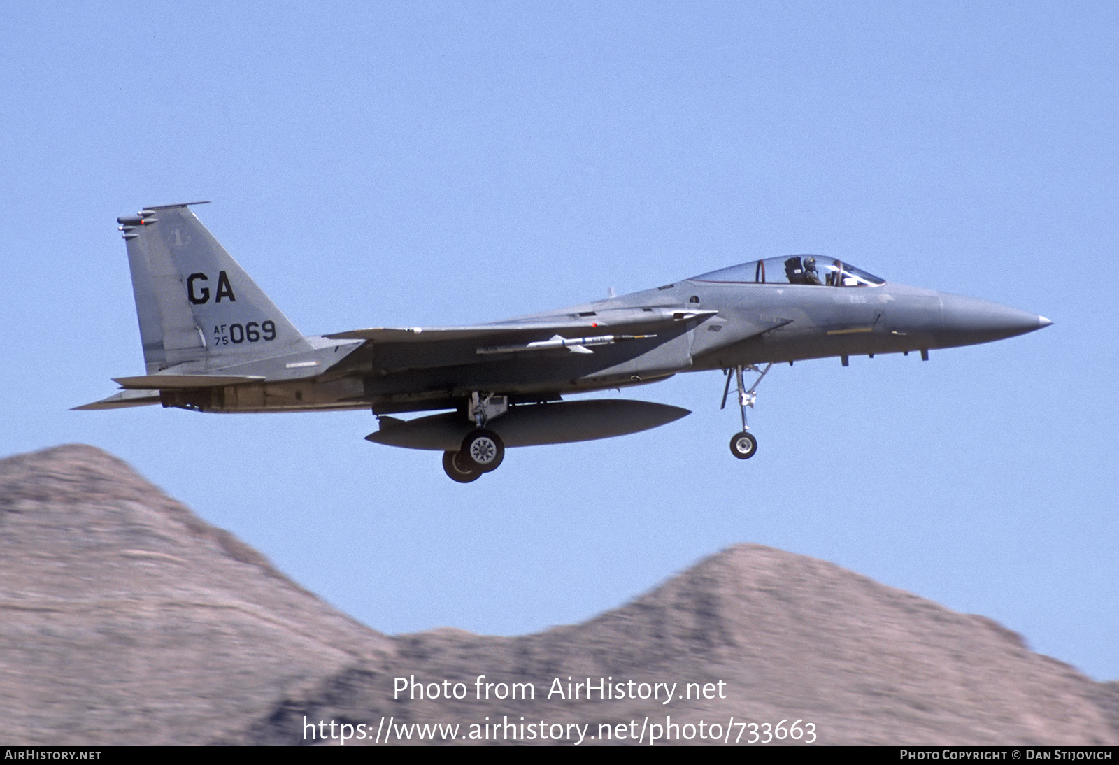 Aircraft Photo of 75-0069 / AF75-069 | McDonnell Douglas F-15A Eagle | USA - Air Force | AirHistory.net #733663