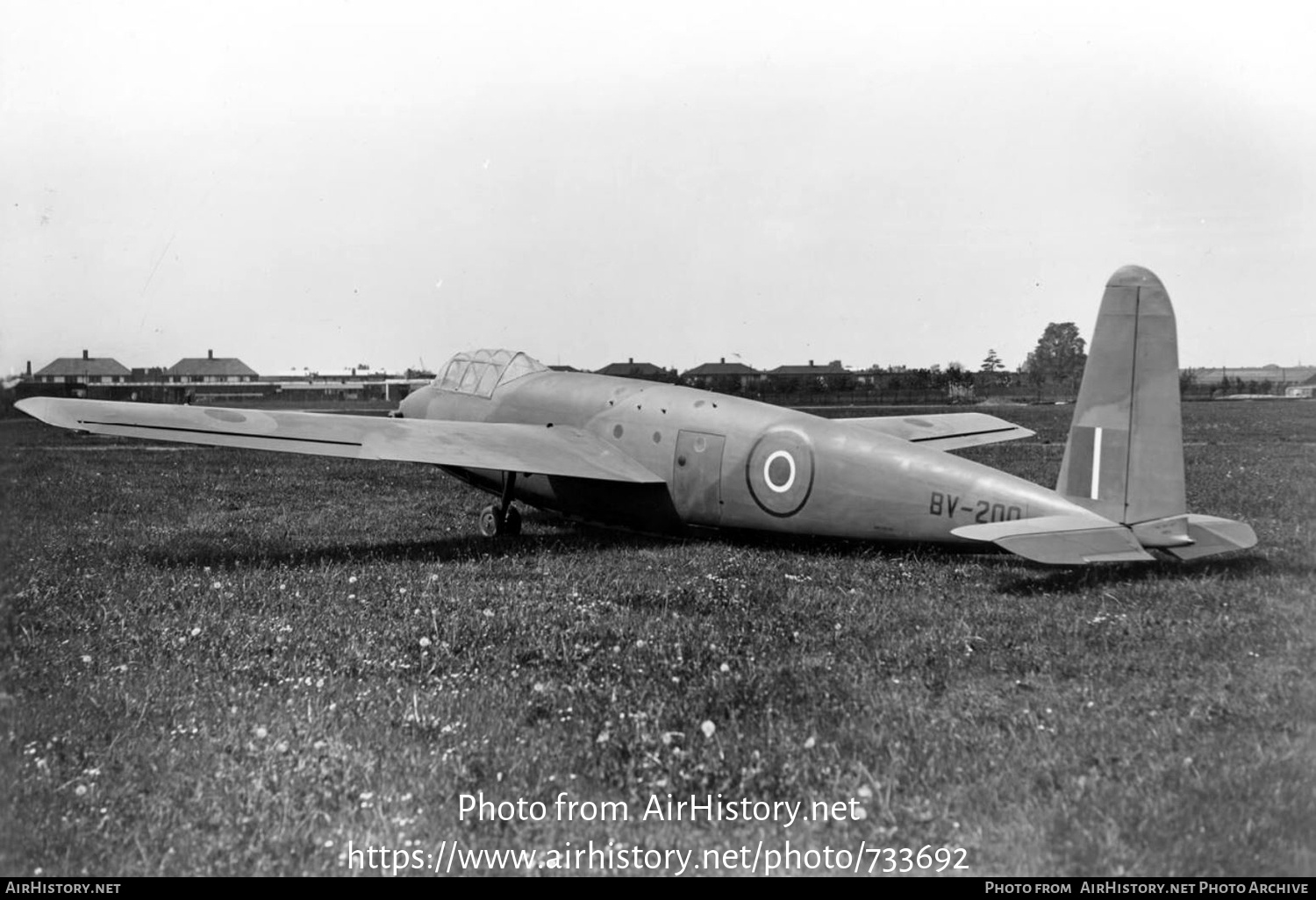 Aircraft Photo of BV200 | General Aircraft Hotspur II | UK - Air Force | AirHistory.net #733692