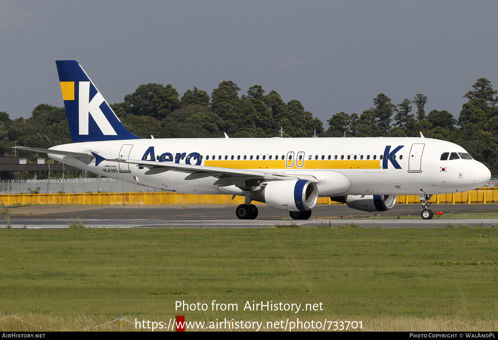 Aircraft Photo of HL8385 | Airbus A320-214 | Aero K Airlines | AirHistory.net #733701