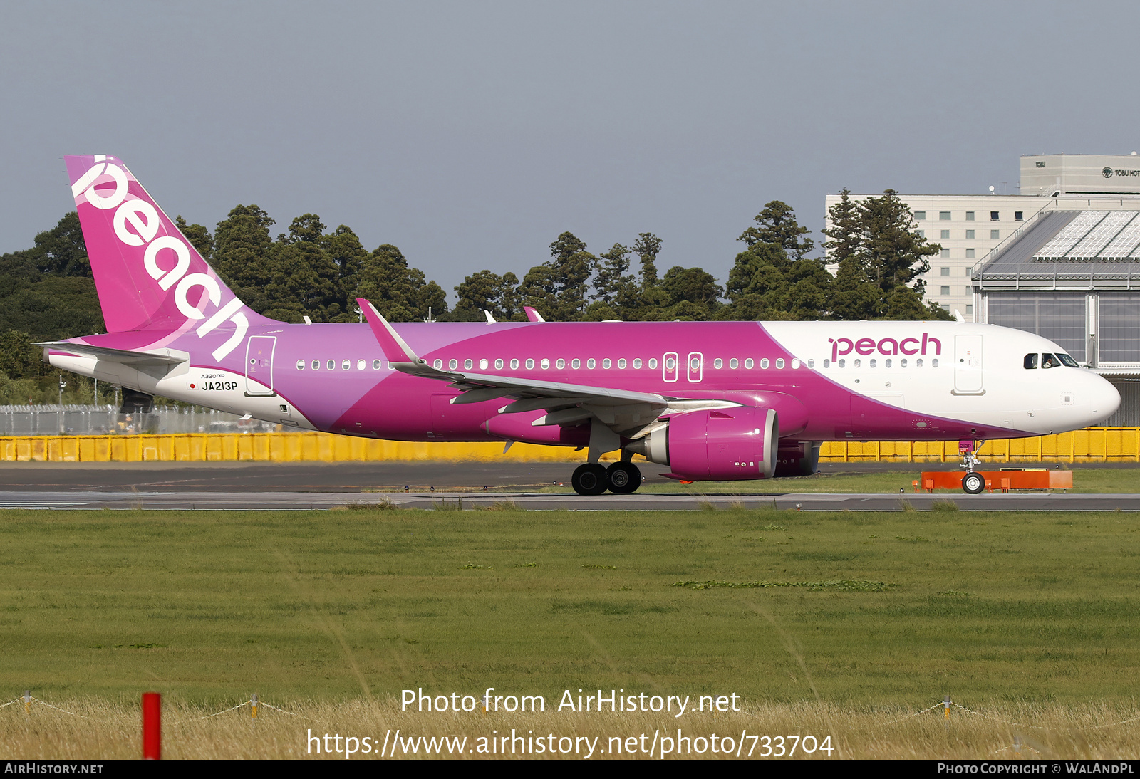 Aircraft Photo of JA213P | Airbus A320-251N | Peach Aviation | AirHistory.net #733704