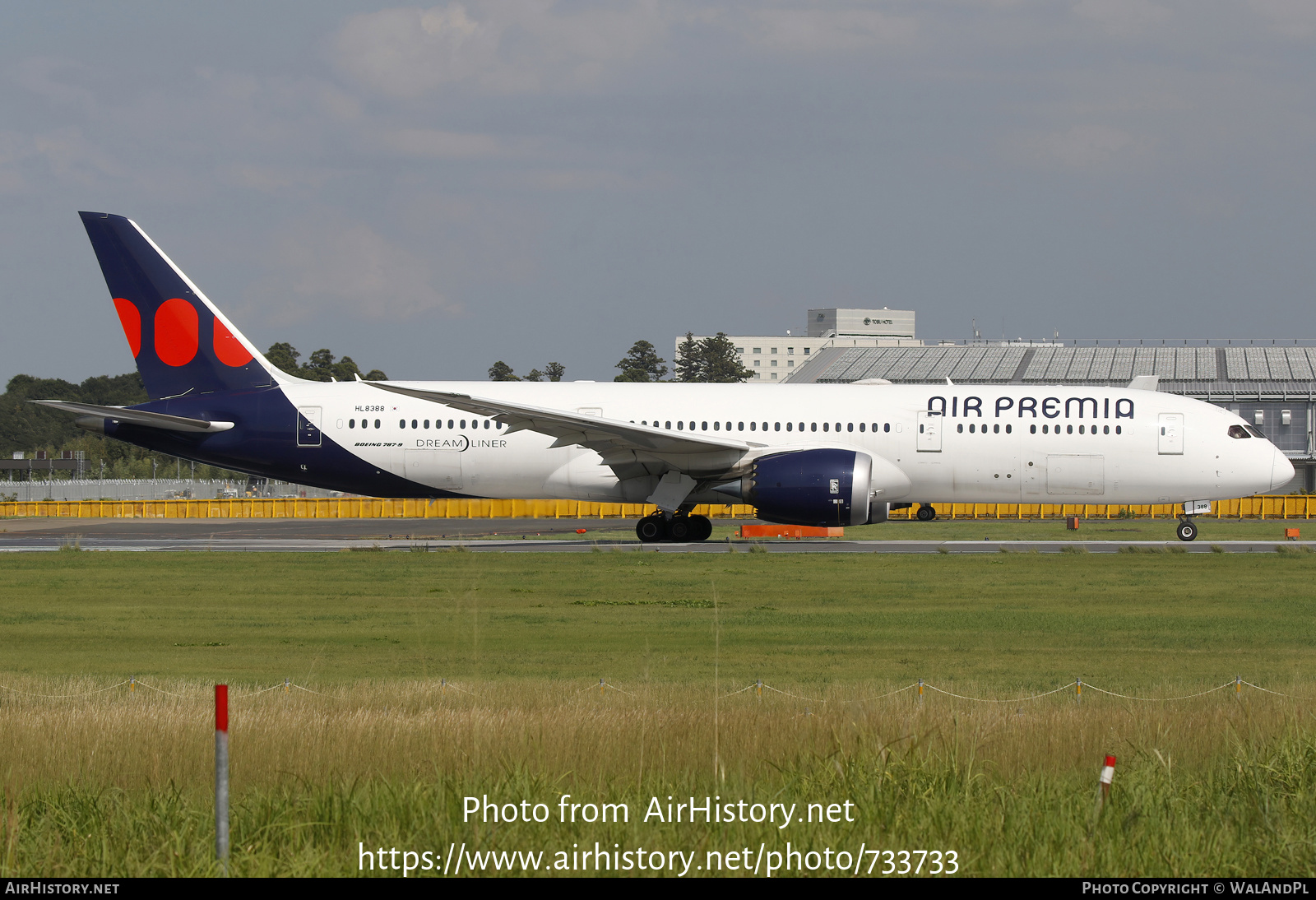 Aircraft Photo of HL8388 | Boeing 787-9 Dreamliner | Air Premia | AirHistory.net #733733