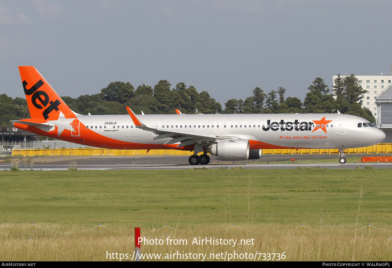 Aircraft Photo of JA26LR | Airbus A321-251NX | Jetstar Airways | AirHistory.net #733736