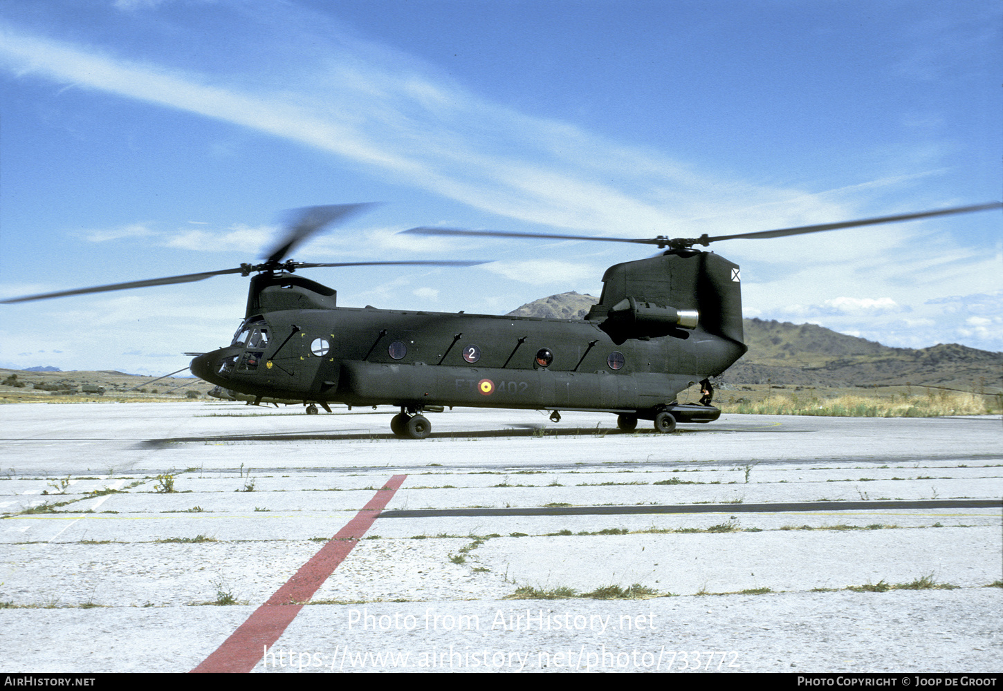 Aircraft Photo of HT17-02 | Boeing Vertol CH-47D Chinook | Spain - Army | AirHistory.net #733772