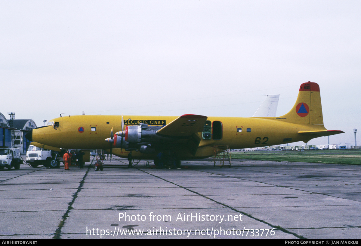 Aircraft Photo of F-ZBAD | Douglas DC-6B | Sécurité Civile | AirHistory.net #733776