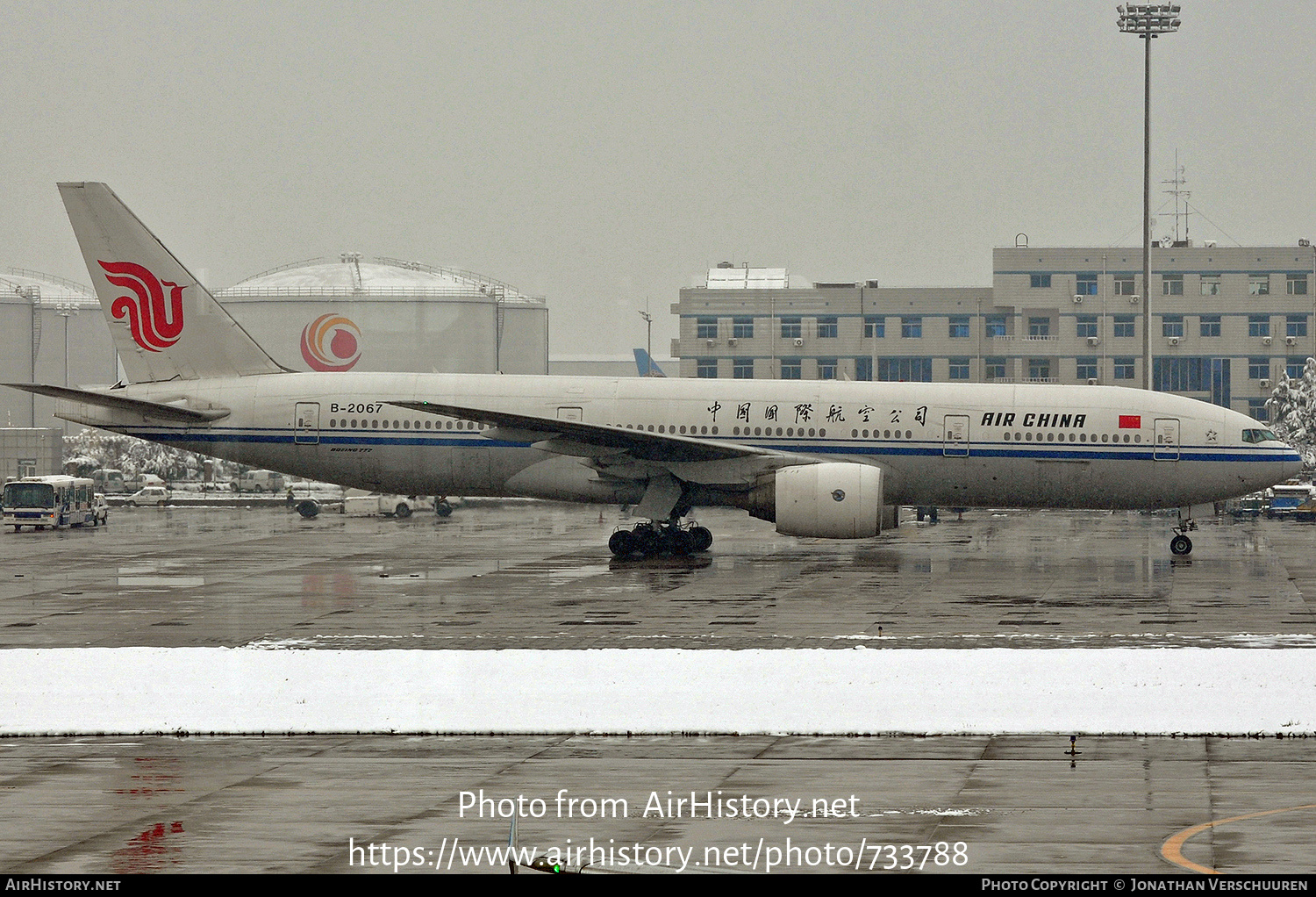 Aircraft Photo of B-2067 | Boeing 777-2J6 | Air China | AirHistory.net #733788