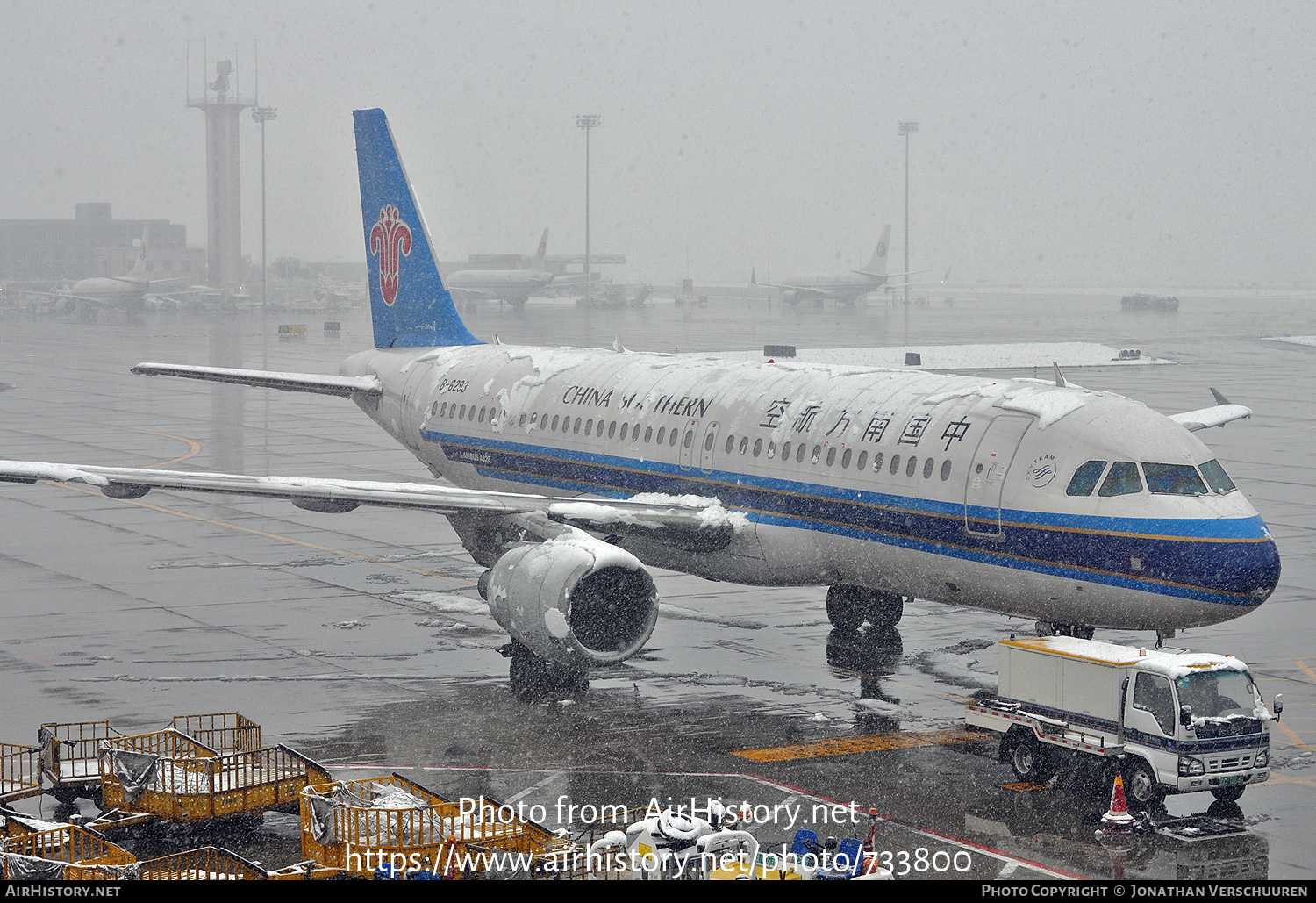 Aircraft Photo of B-6293 | Airbus A320-214 | China Southern Airlines | AirHistory.net #733800